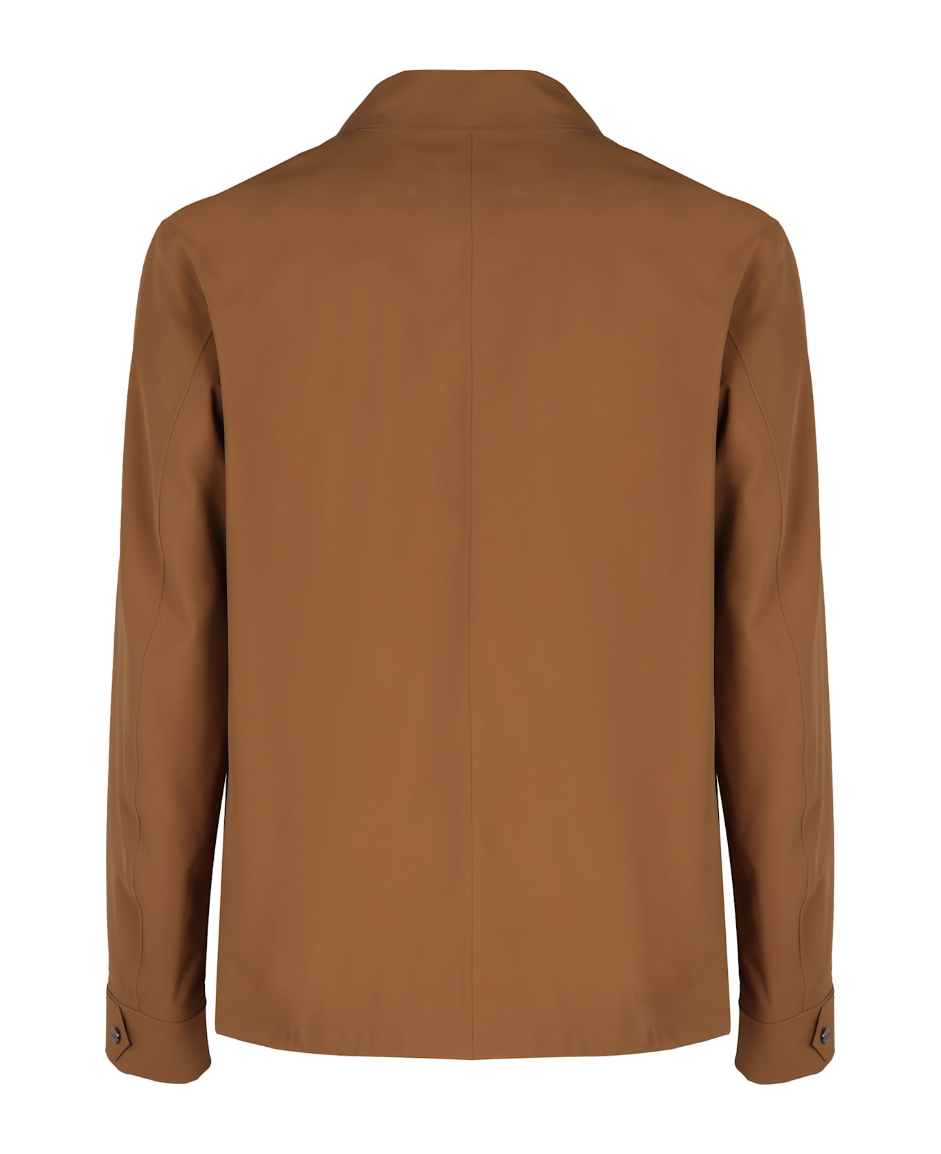 Herno Technical Fabric Overshirt - Camel