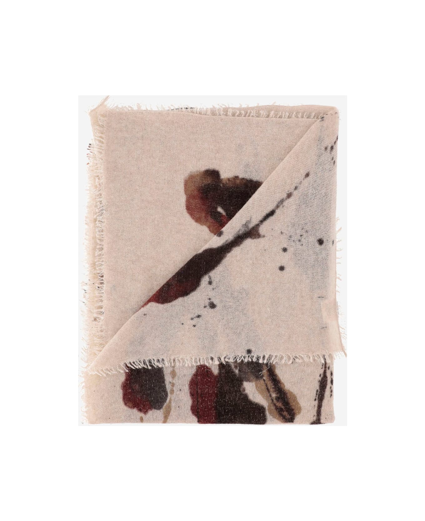 Faliero Sarti Luxuria Cashmere Blend Scarf - Red