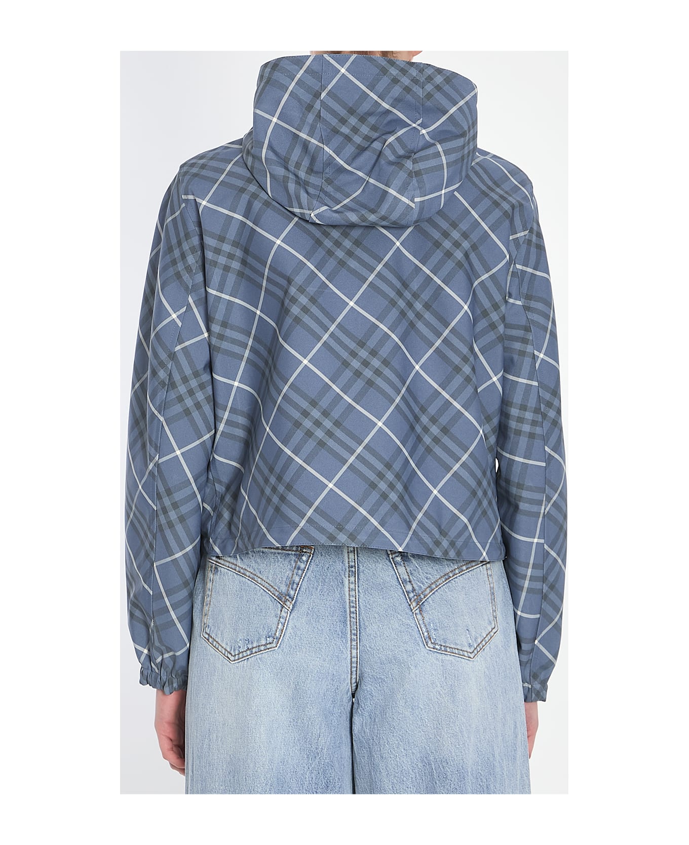 Burberry Reversible Check Jacket - PEWTER IP CHECK