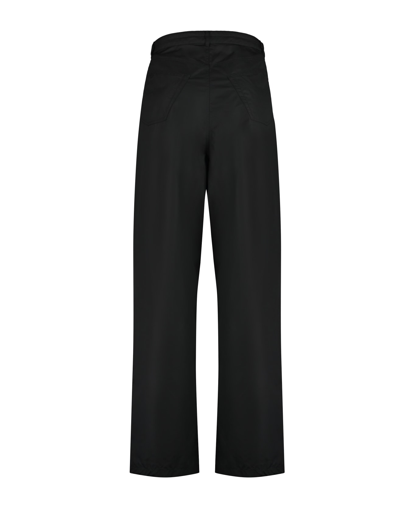 Balenciaga Cotton Trousers - black ボトムス