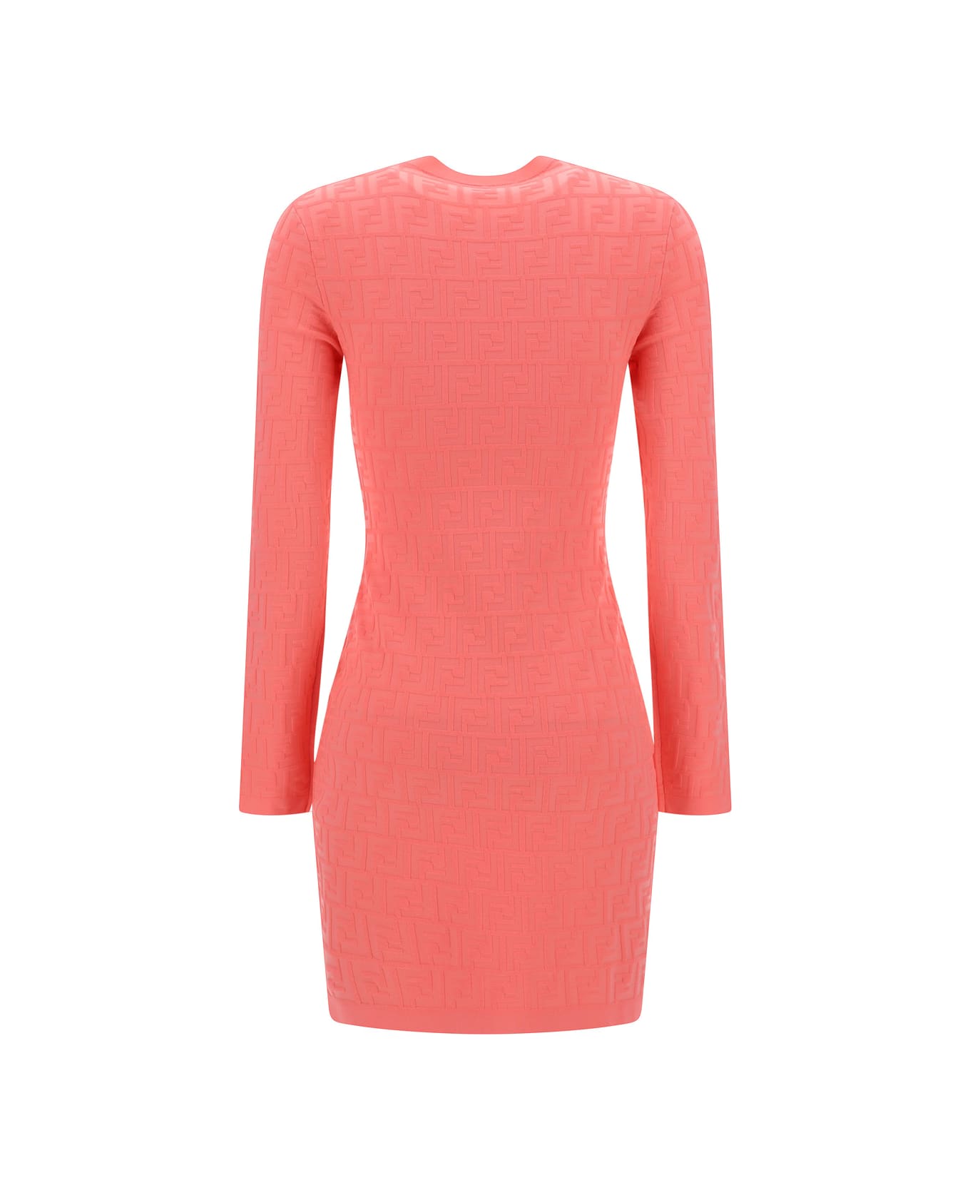 Fendi Fitted Crew-neck Dress - Kissed