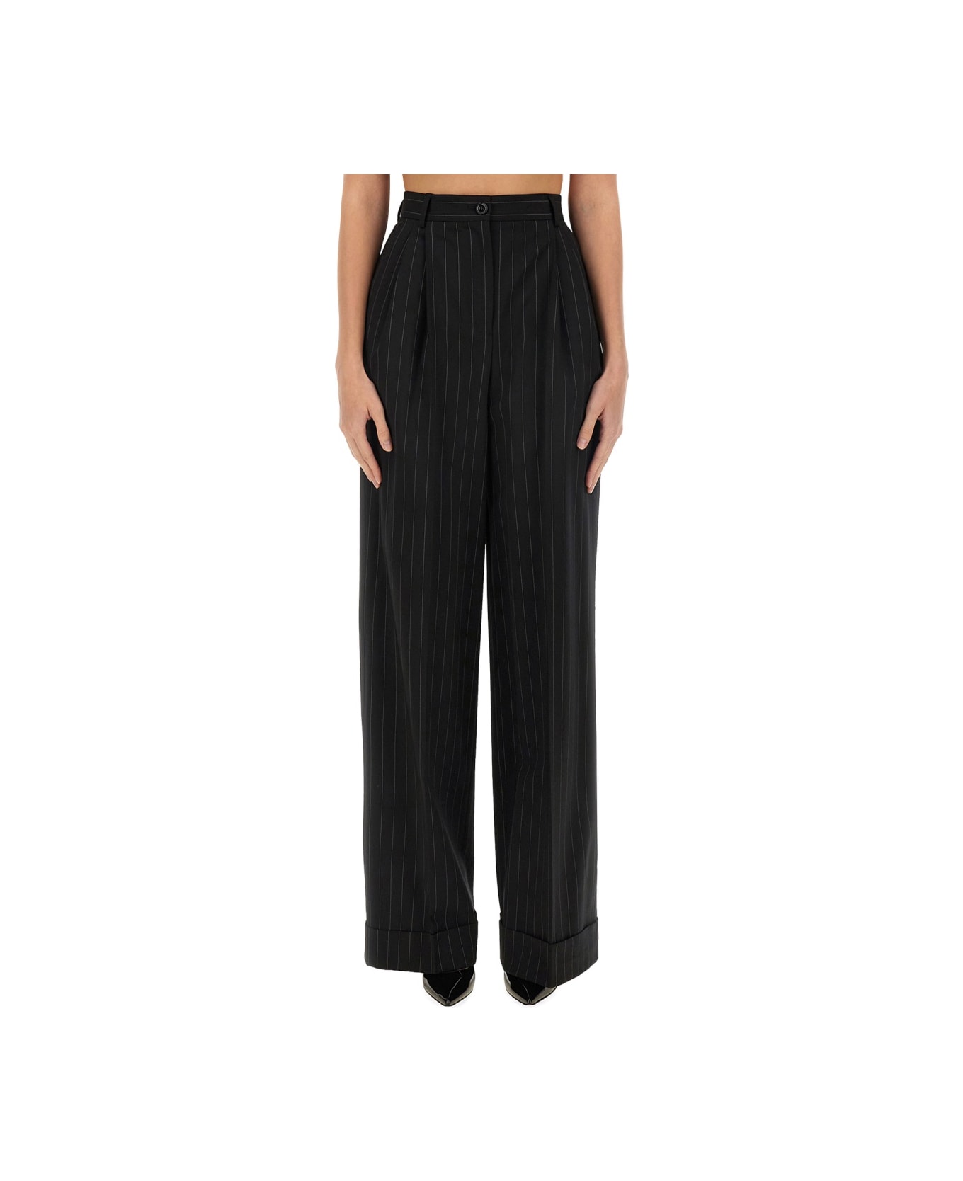 Aspesi Pants With Pockets - NERO / BLACK