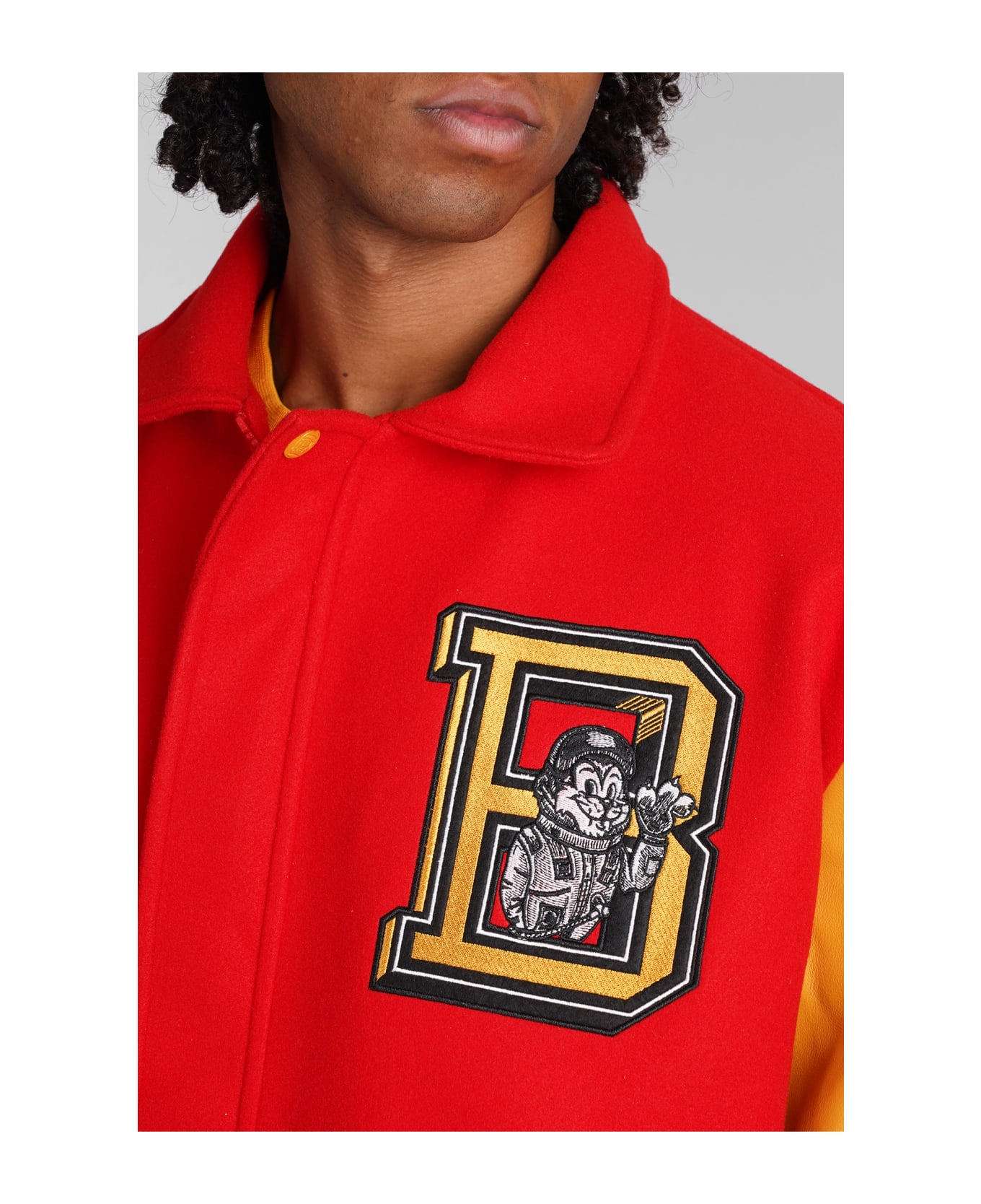 Billionaire Boys Club Bomber In Red Polyester - red