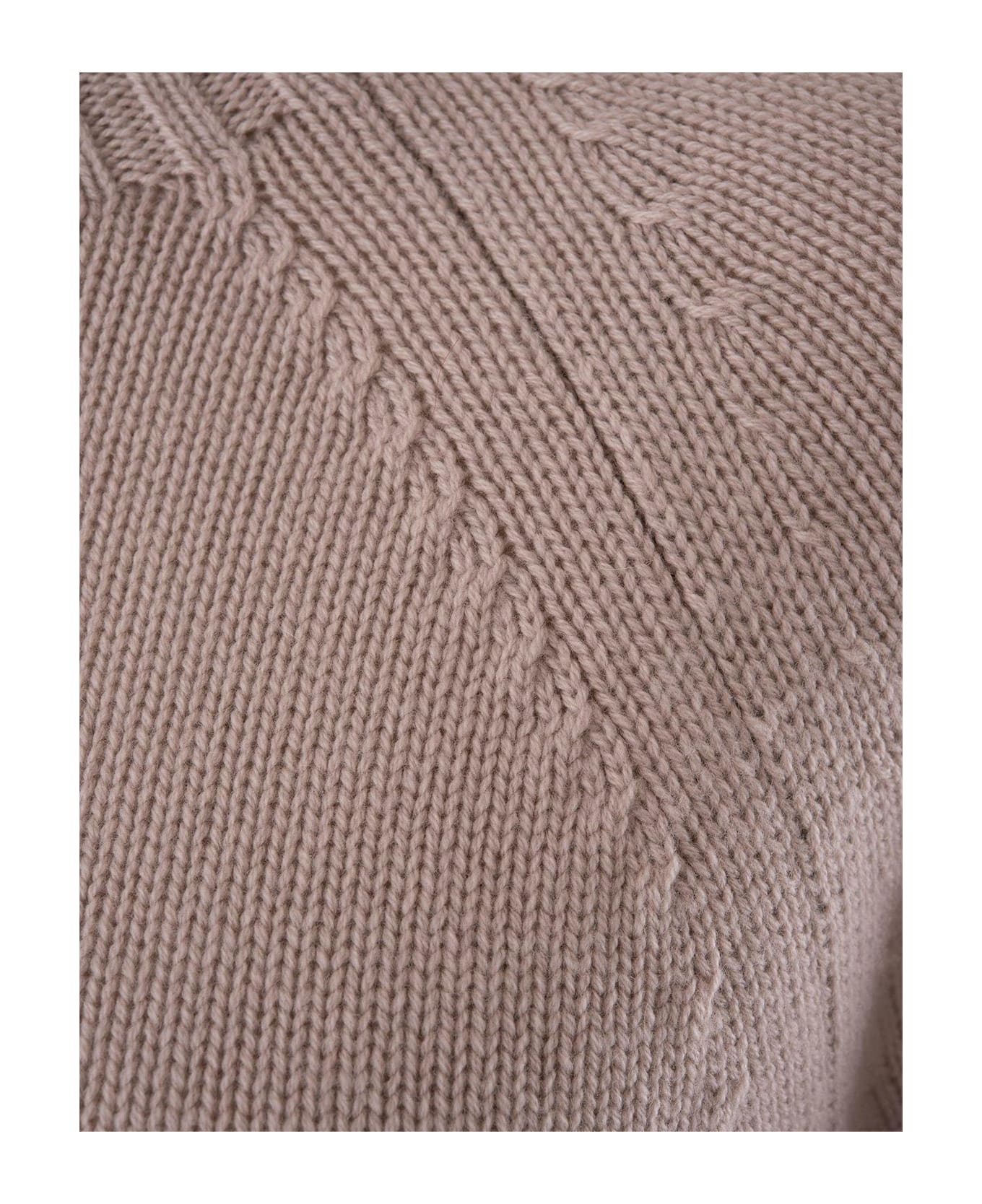 'S Max Mara Turtleneck Knitted Jumper - Beige