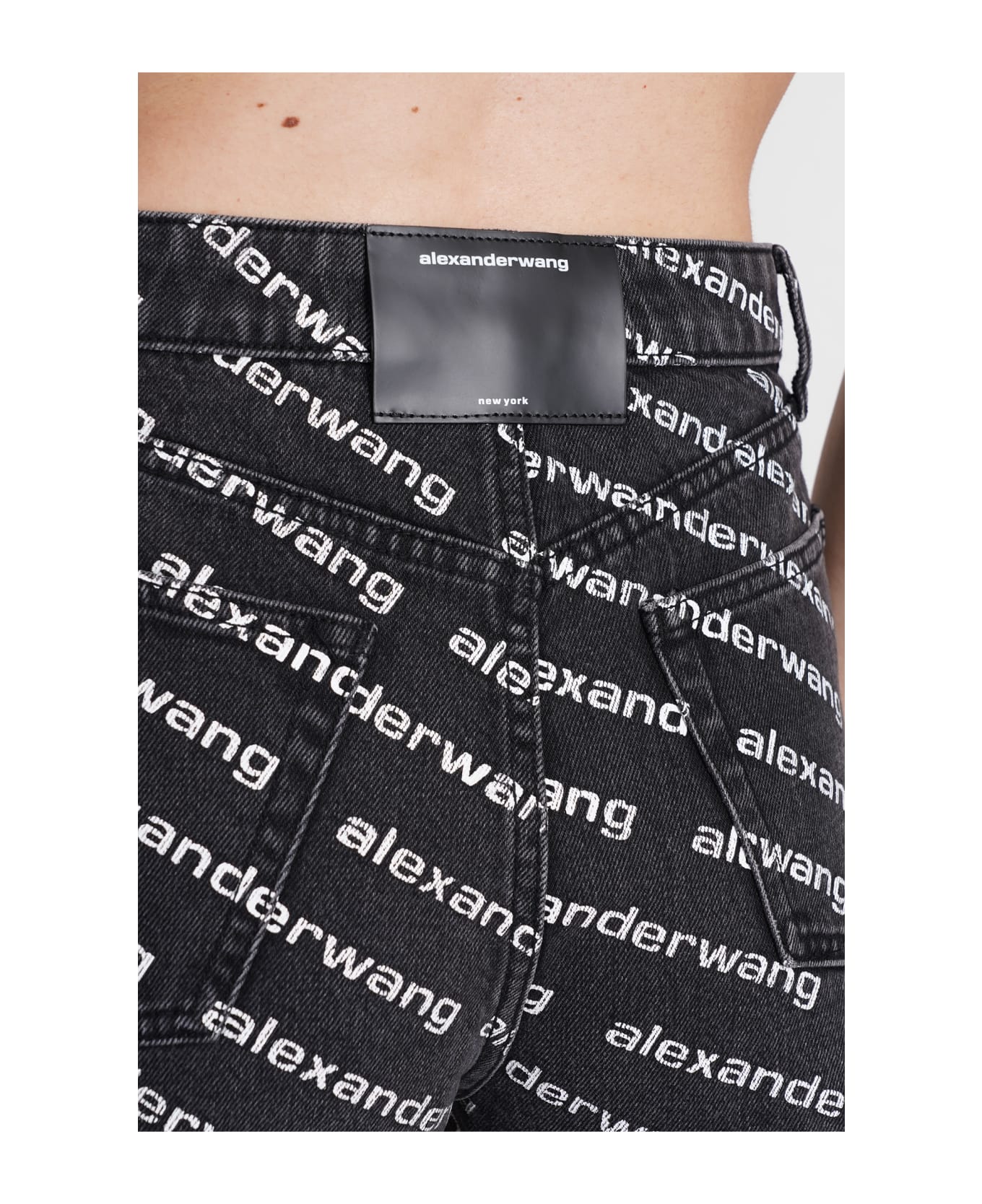 Alexander Wang Shorts In Grey Cotton - grey ショートパンツ