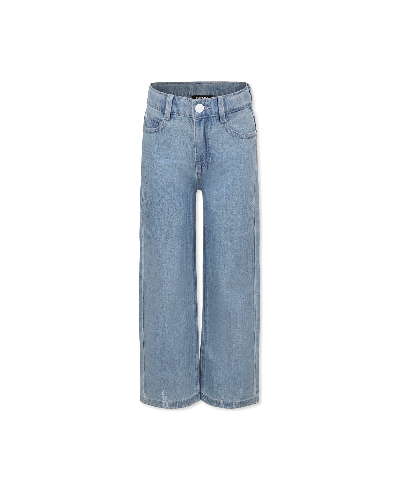DKNY Denim Jeans For Girl With Sequins - Denim