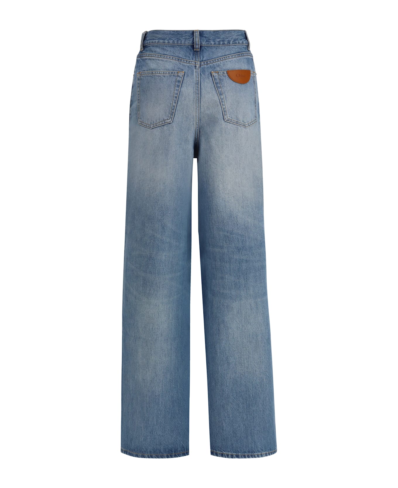 Chloé High-rise Wide-leg Jeans