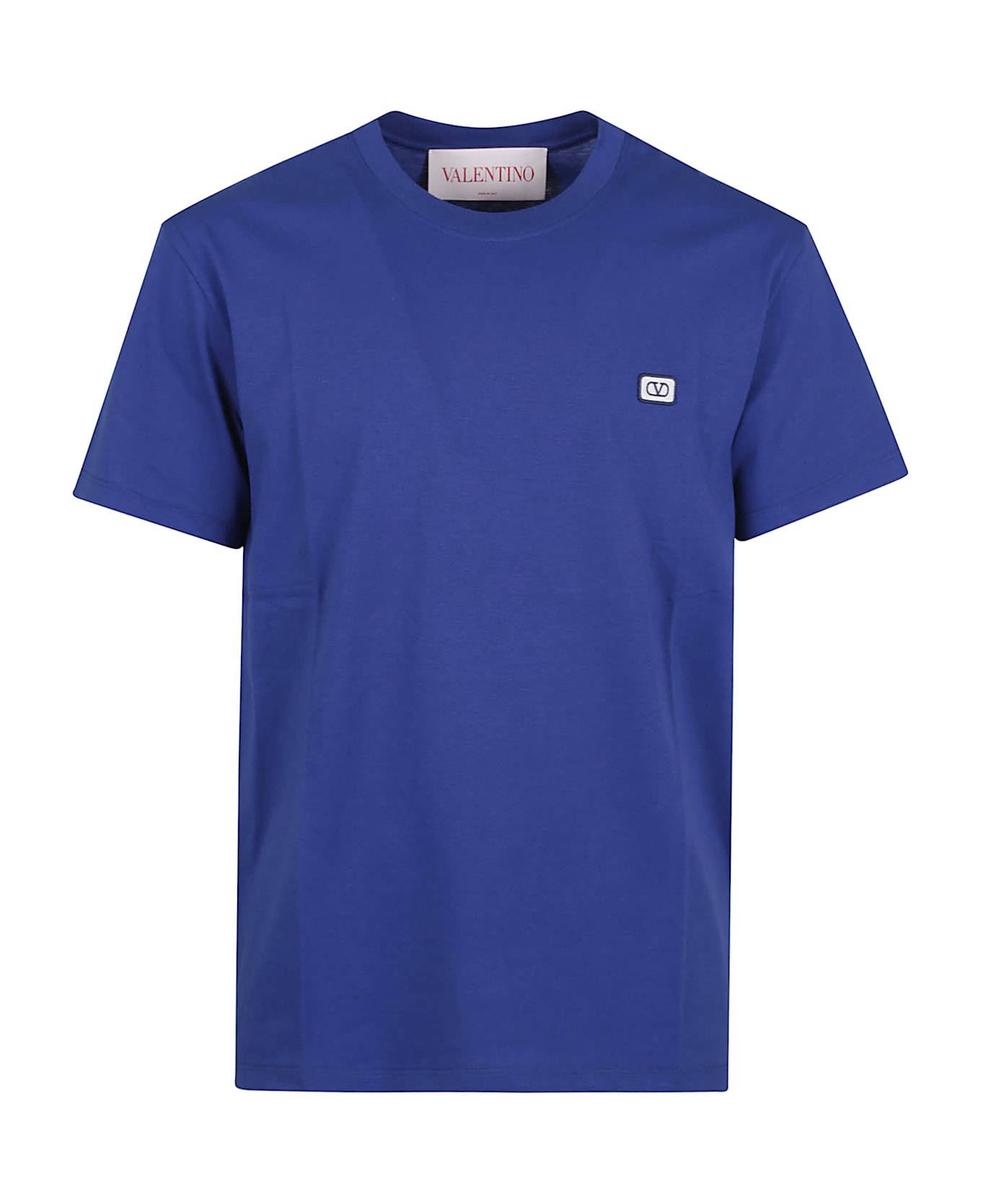 Valentino Garavani T-shirt Jersey,regular,print Vltn | Vlogo Signature | Cotton Jersey - Blu