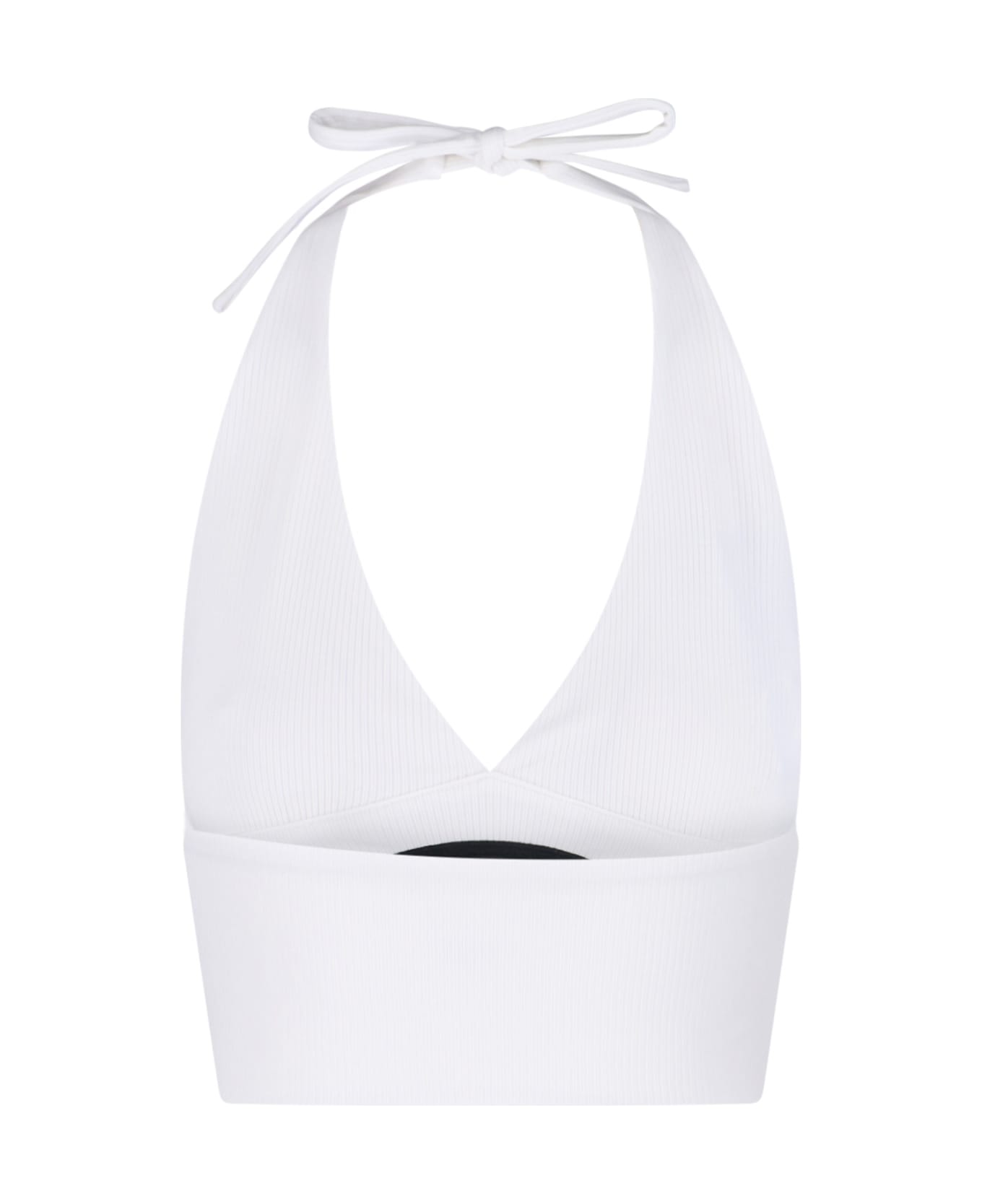 Adidas Crop Top "campus 2000" - White