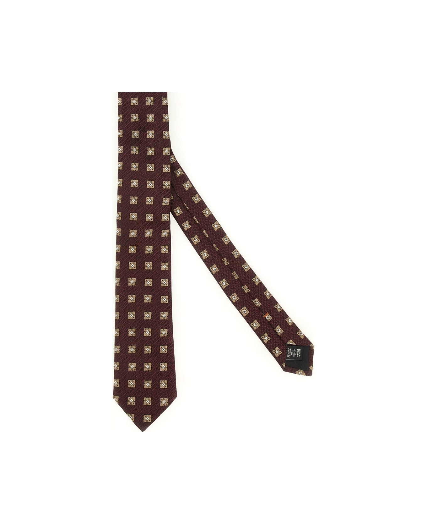 Zegna Silk Jacquard Tie - MULTICOLOUR
