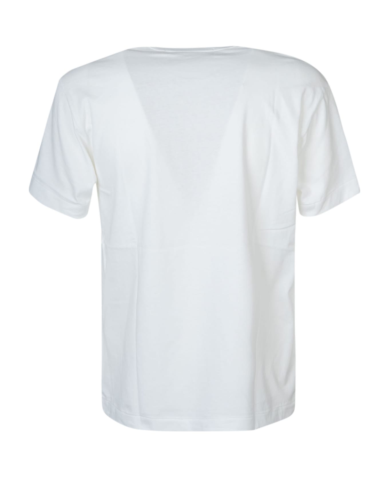 Comme des Garçons Shirt Boy Round Neck T-shirt - White