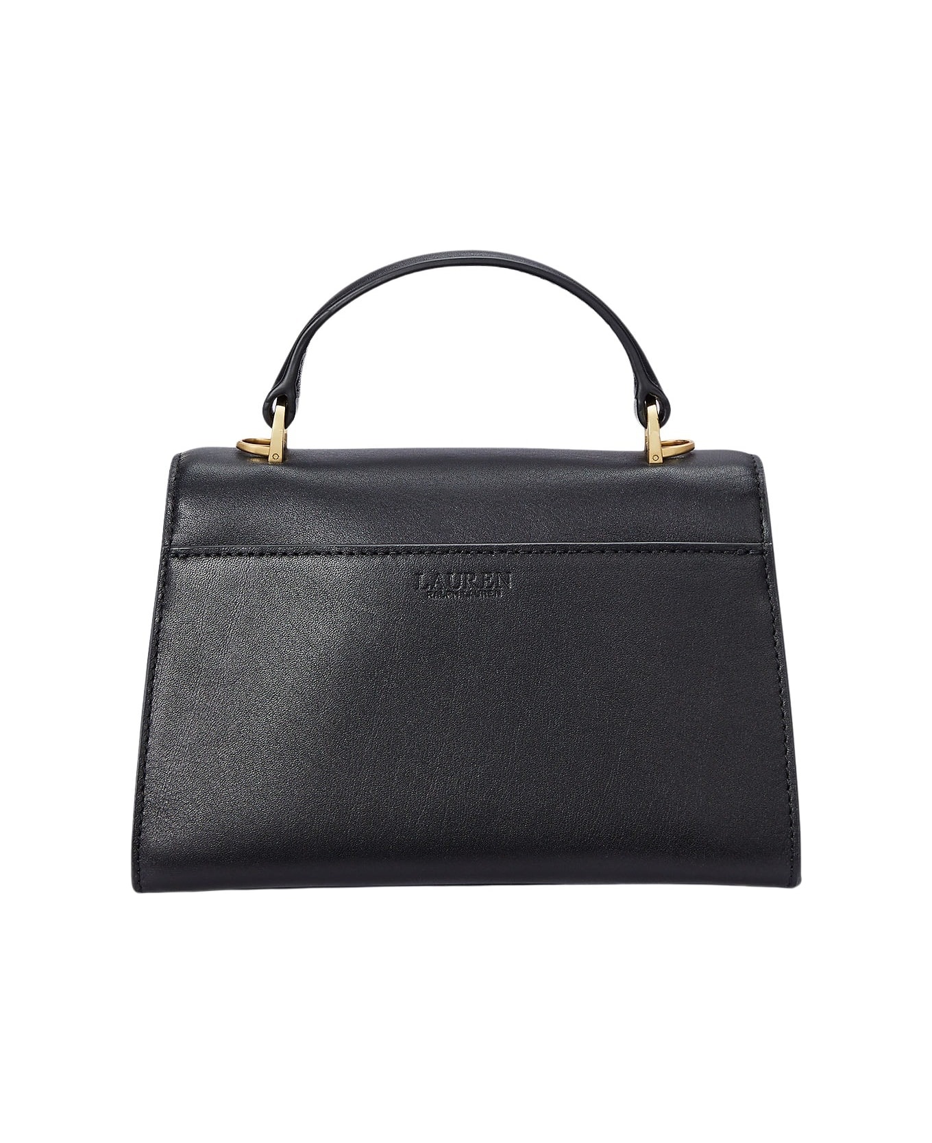 Ralph Lauren Farrah Sm Satchel Small - Black