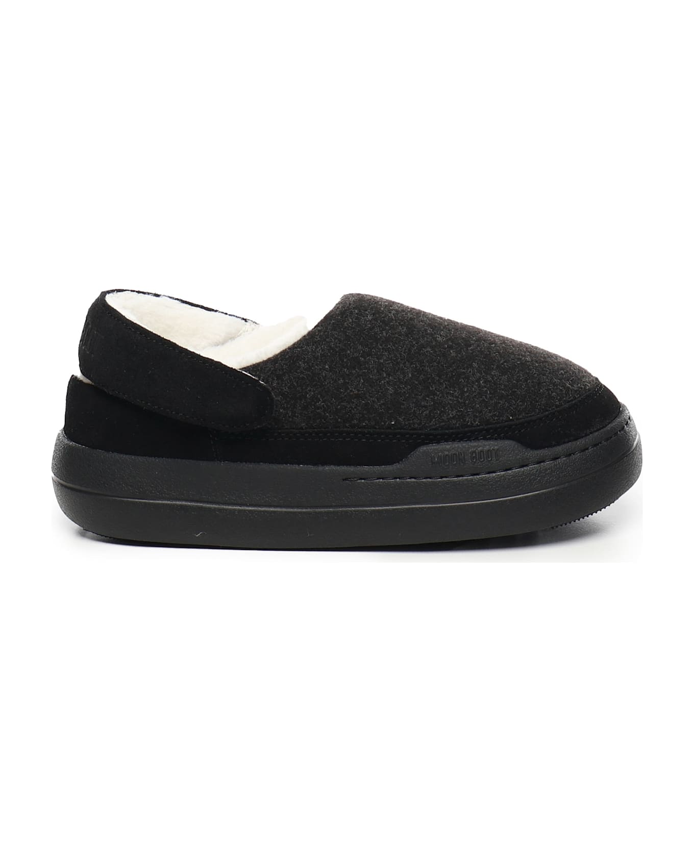 Moon Boot Mb Park Clog Felt - Black