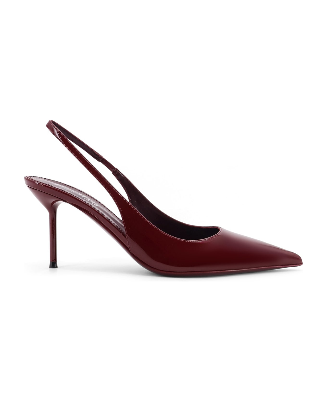 Paris Texas Lidia Slingback Patent Leather Pumps - ROUGE NOIR