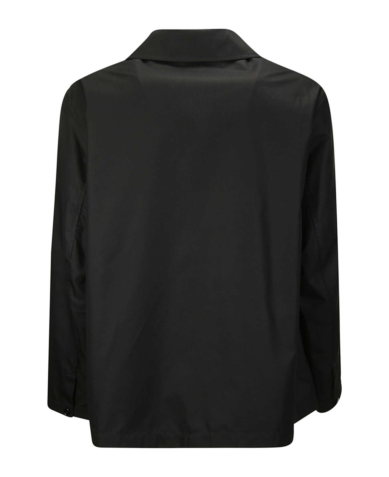 Lemaire 4 Pocket Overshirt - BLACK