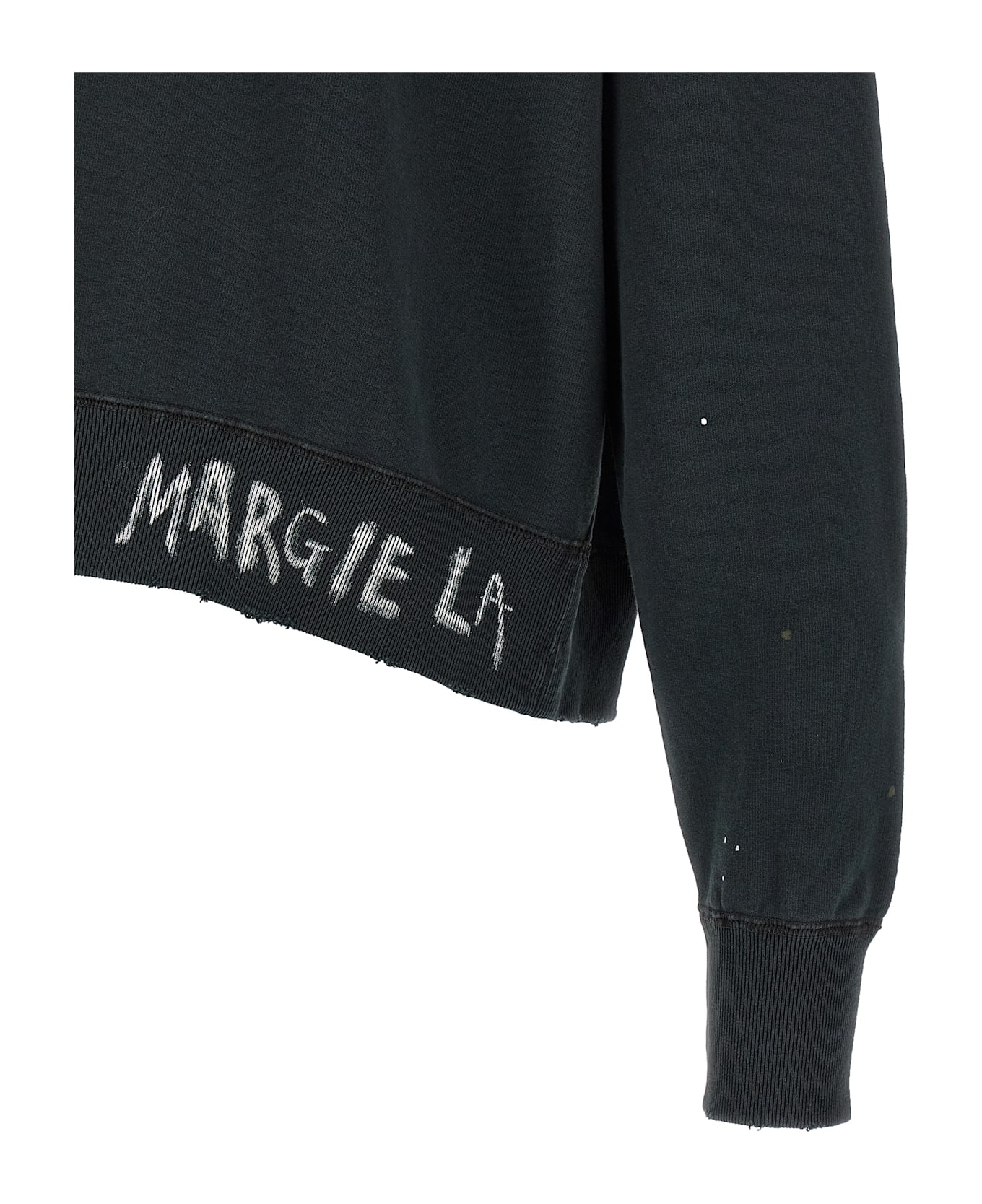 Maison Margiela 'graffiti' Sweatshirt - Black  