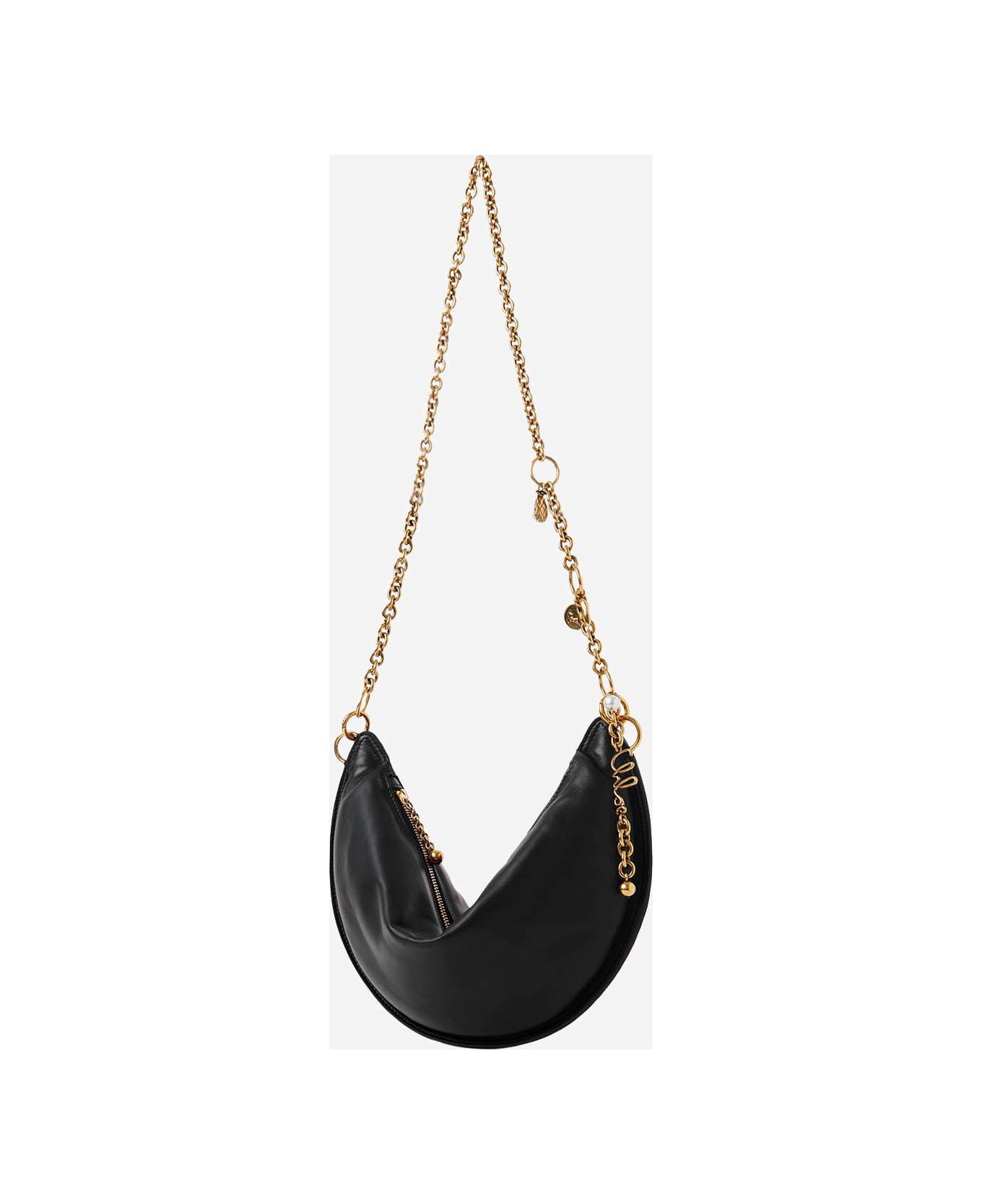 Chloé Icons Leather Shoulder Bag - Black