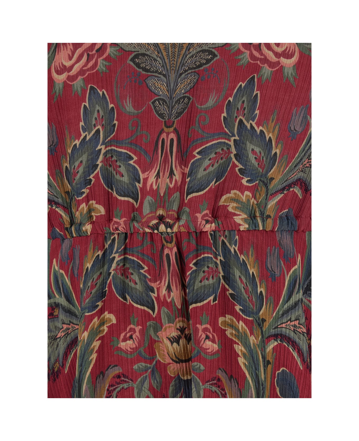 Etro Printed Mini Dress - Red