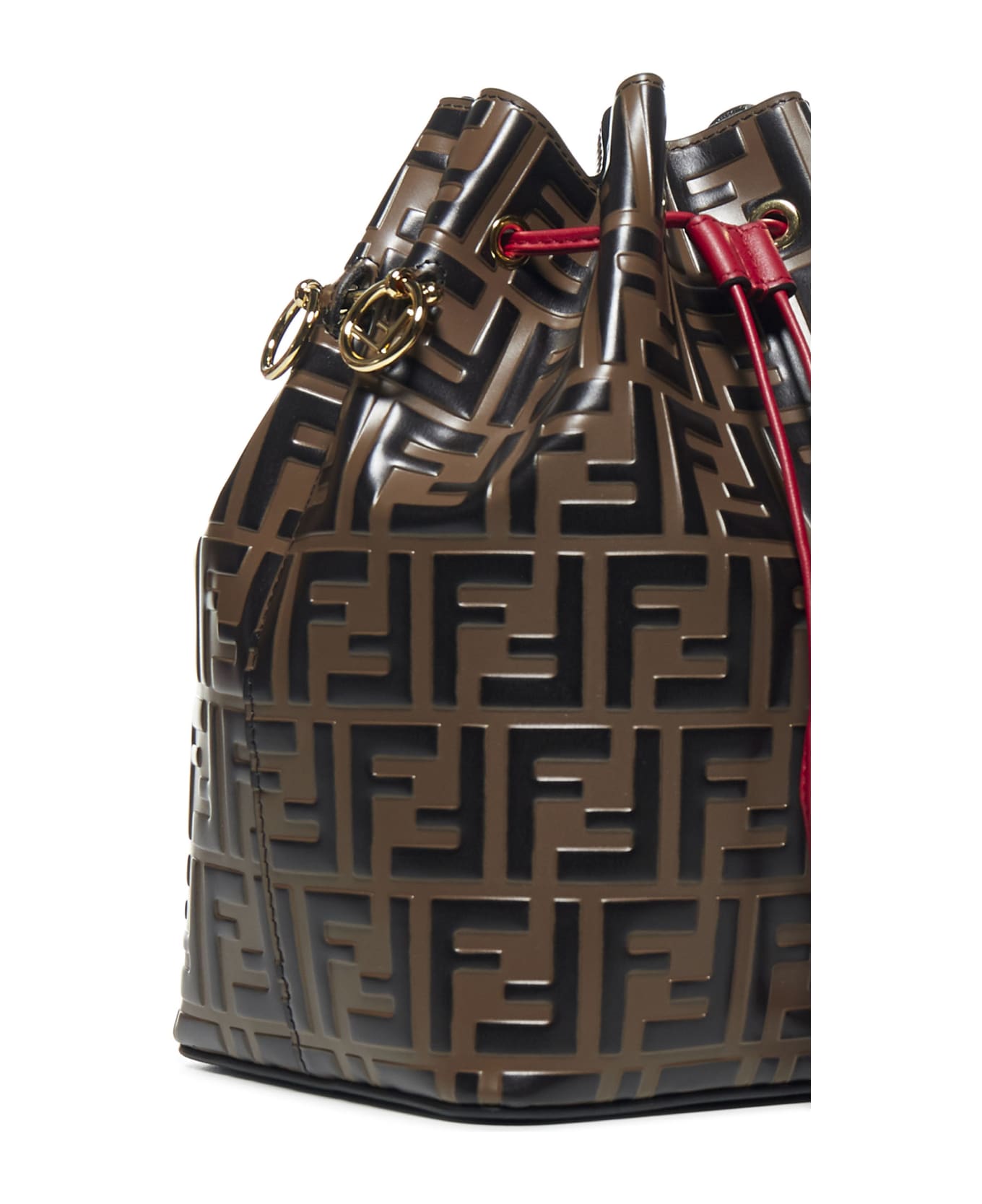 Fendi Mon Tresor Ff Logo Calfskin Buckle Bag - Maya + nr + frag + os