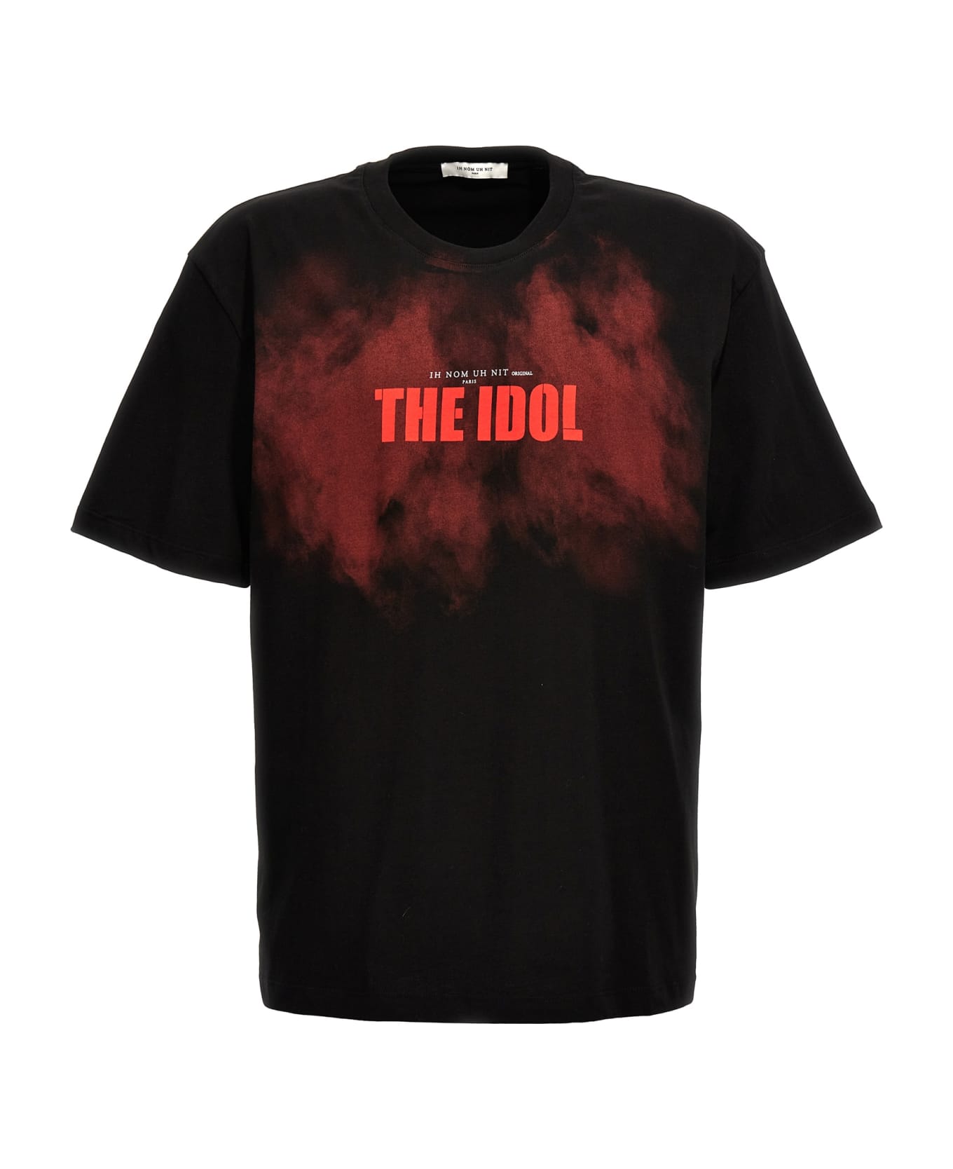 ih nom uh nit 'the Idol' T-shirt - Black   シャツ
