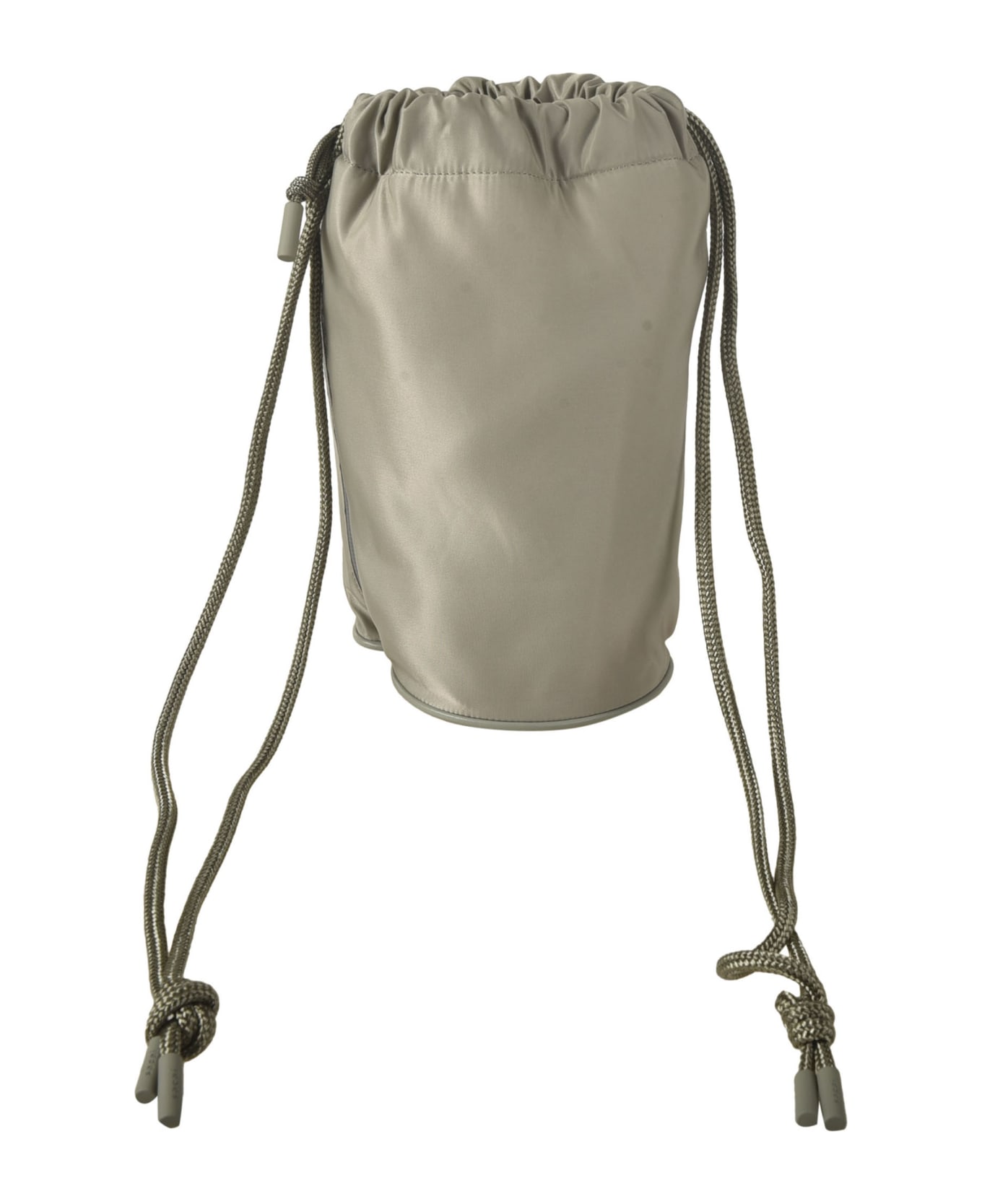 Sacai Drawstring Top Bucket Bag - Khaki