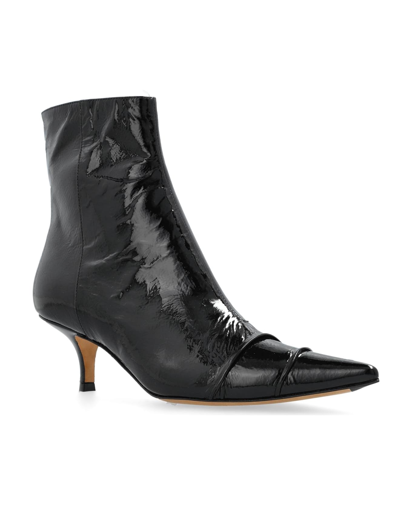 Maison Margiela Leather Ankle Boots - Black