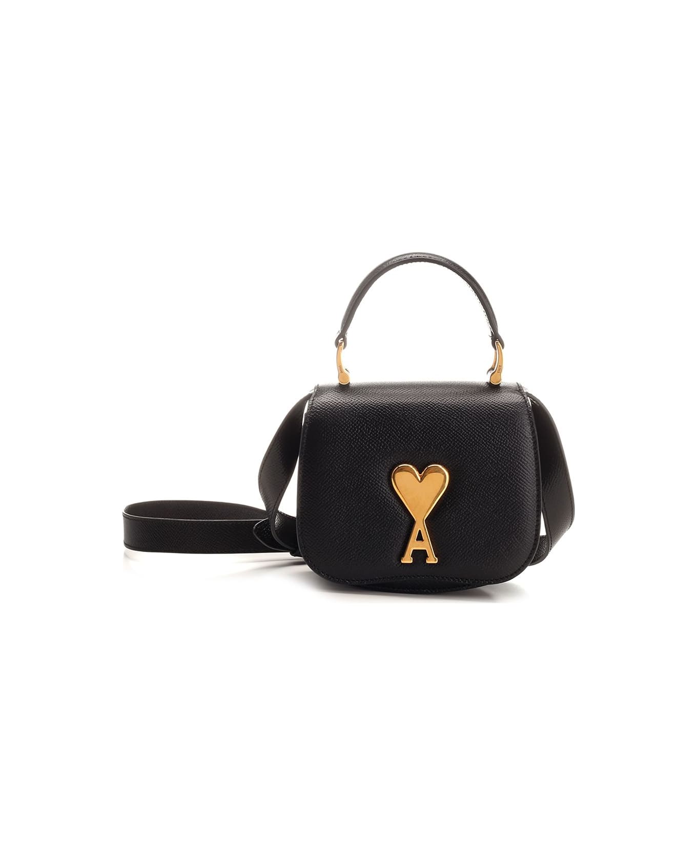 Ami Alexandre Mattiussi "paris Paris" Handbag - Black