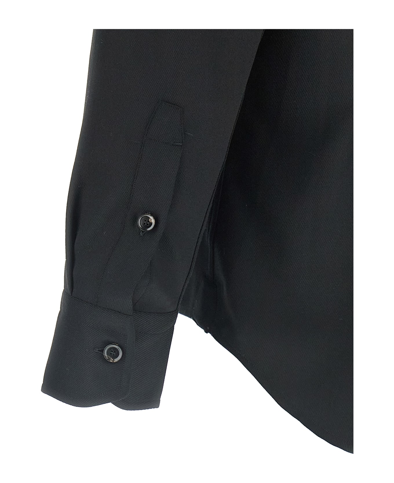 Brioni 
military
 Shirt - Black  