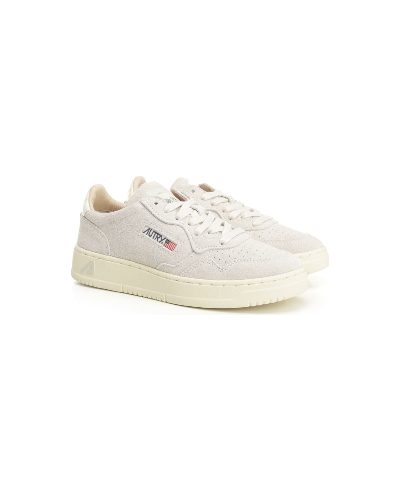 Autry 'medalist Low' Sneaker - Bianco