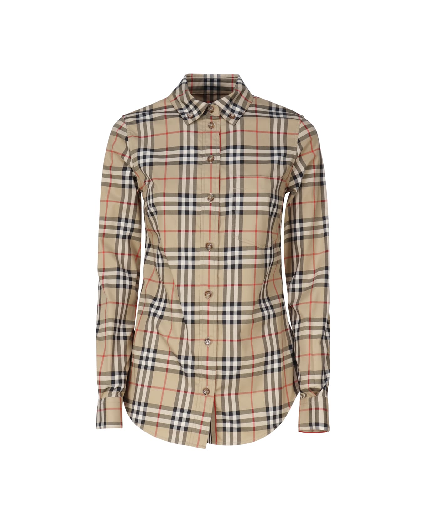 Burberry Shirt With Vintage Check Pattern - Beige シャツ