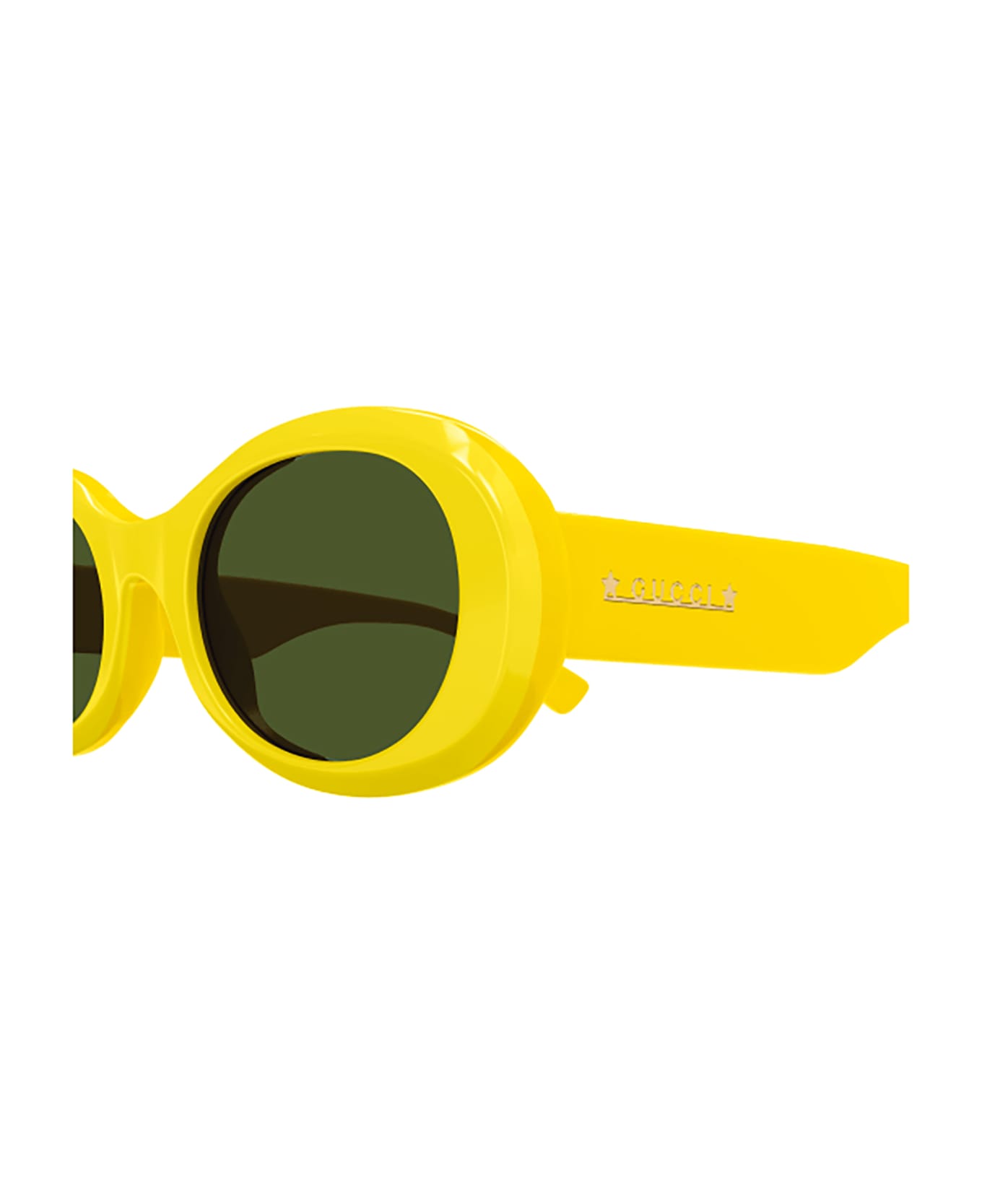Gucci Eyewear GG1587S Sunglasses - Yellow Yellow Green