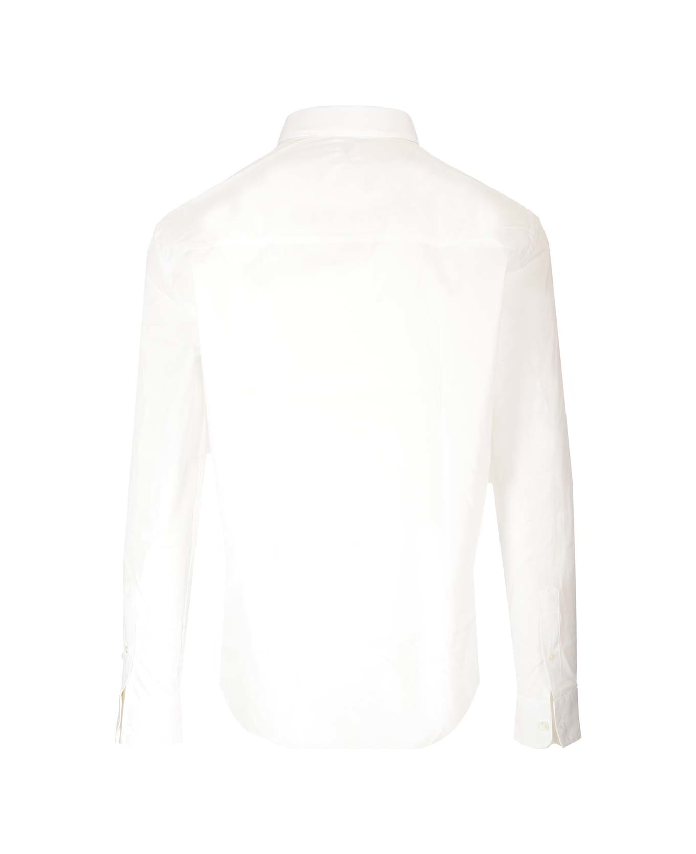 Ami Alexandre Mattiussi White Cotton Shirt - WHITE