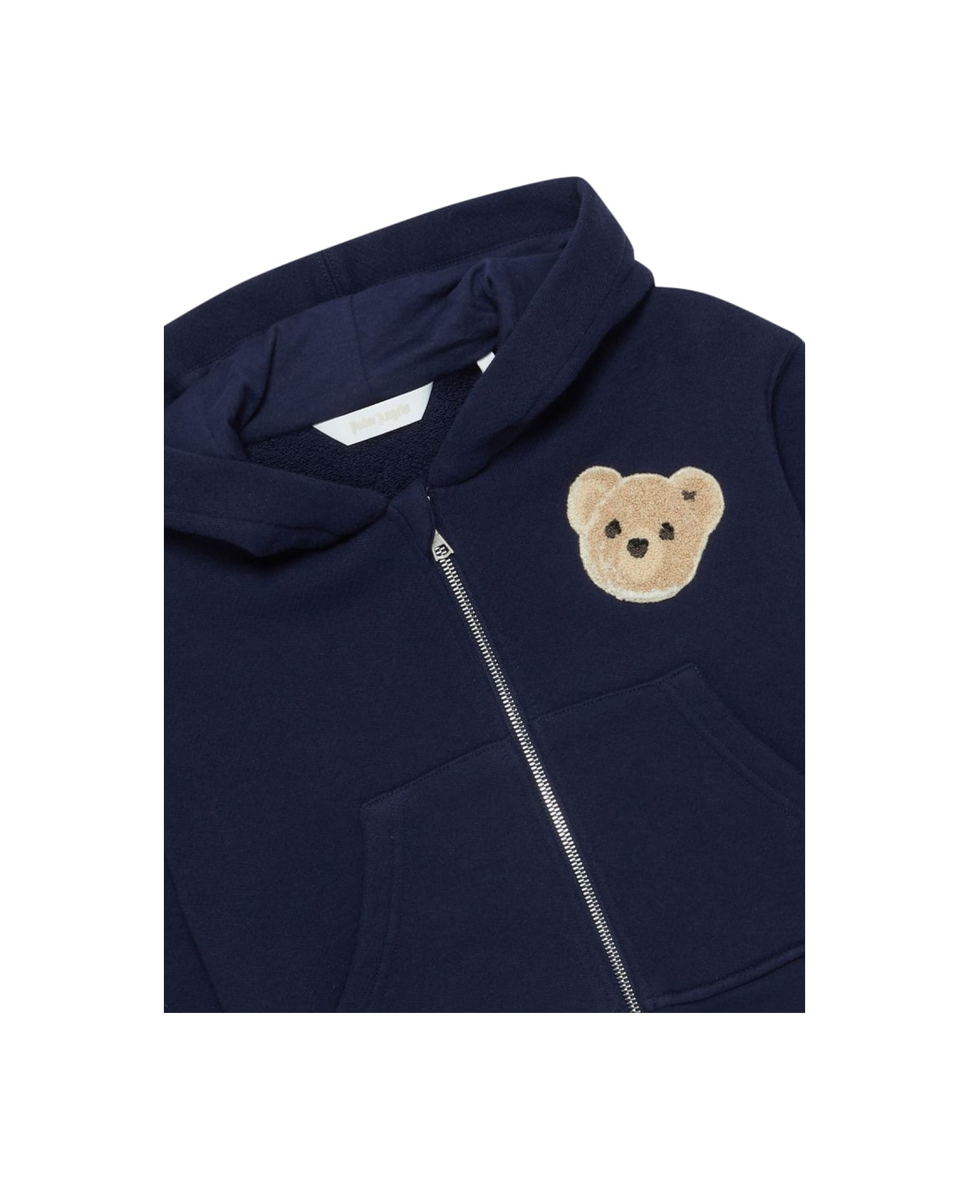 Palm Angels Bear Hoodie Zipper - BLUE ニットウェア＆スウェットシャツ