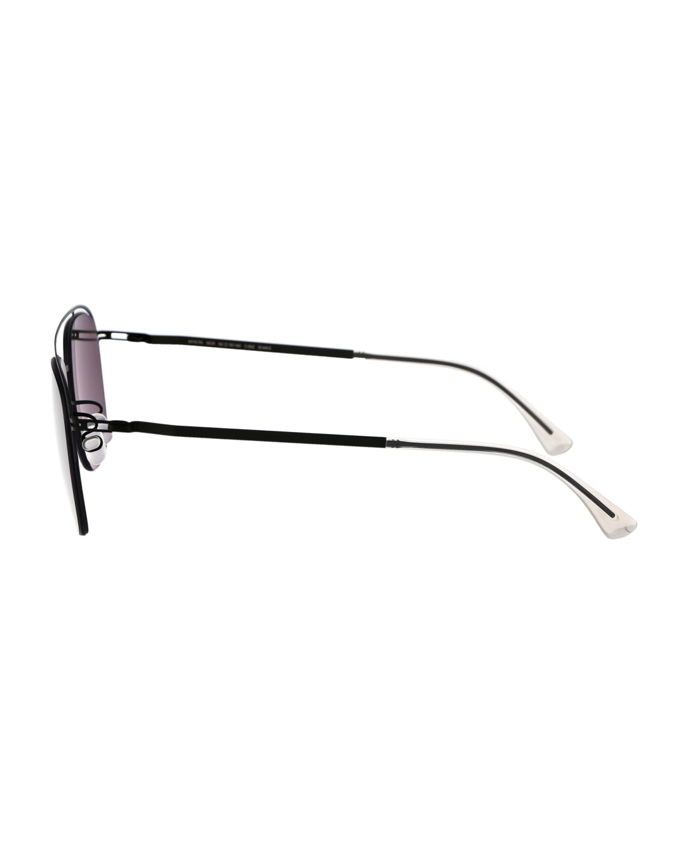 Mykita Nor Sunglasses - 002 Black Polarized Pro Hi-Con
