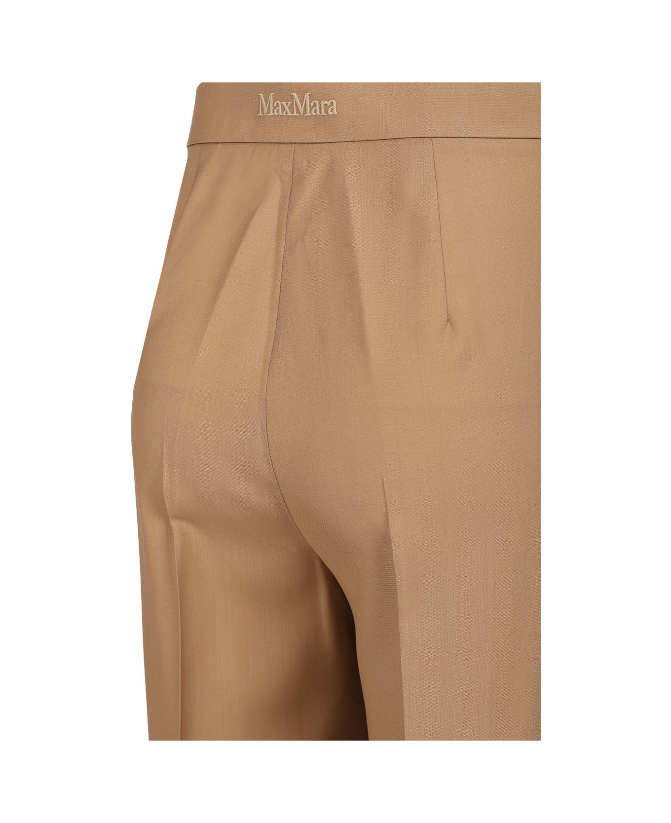 Max Mara Wide Leg Trousers - BEIGE
