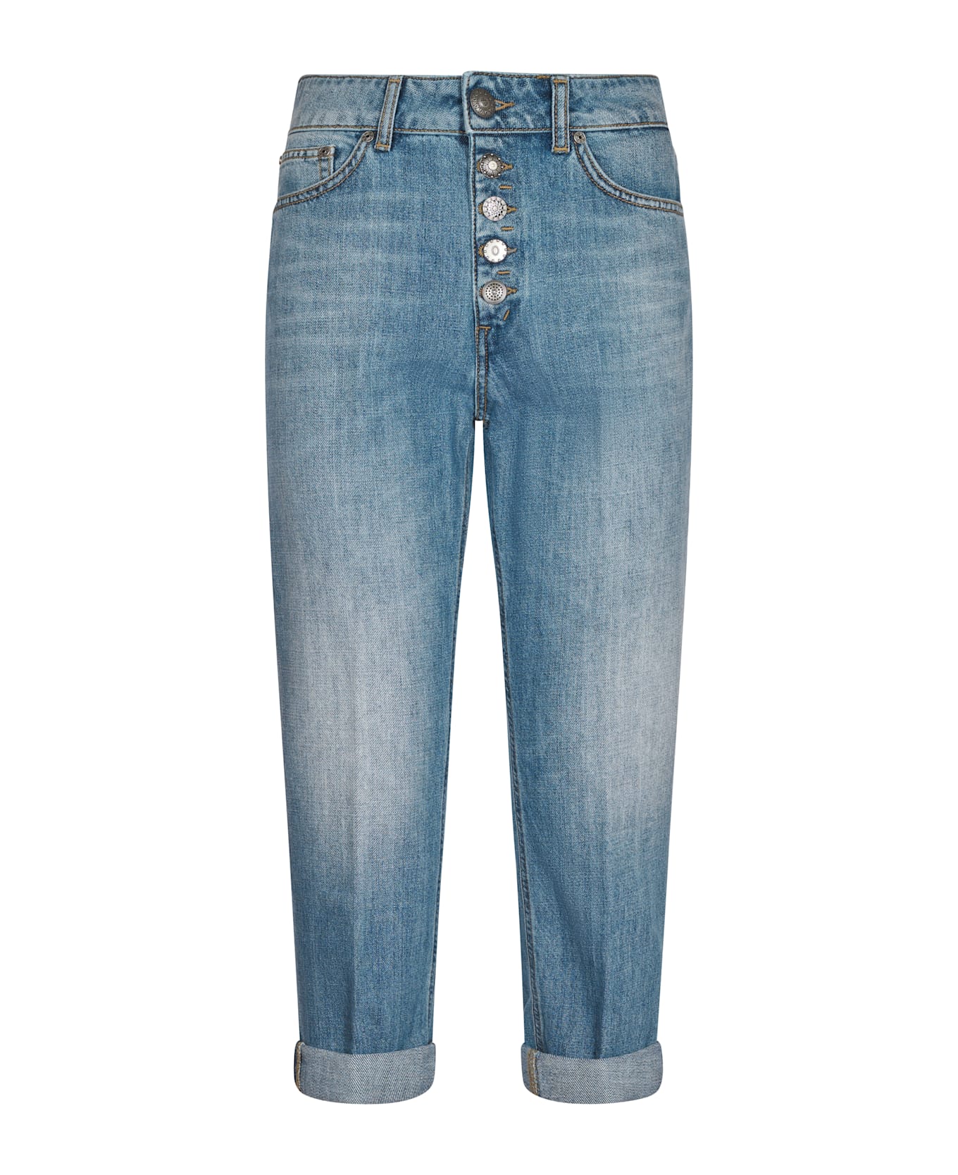 Dondup Buttoned Skinny Fit Jeans