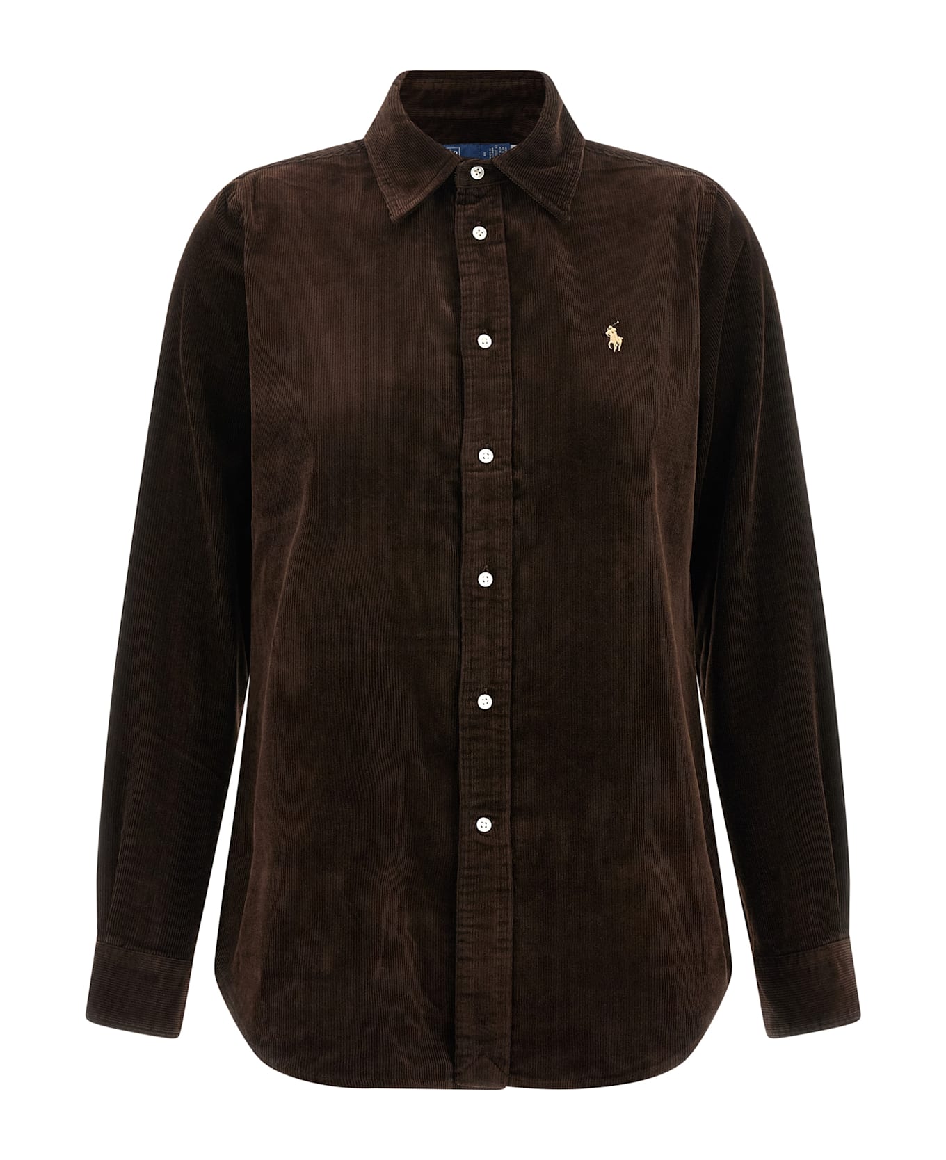 Polo Ralph Lauren Velvet Shirt - Black  