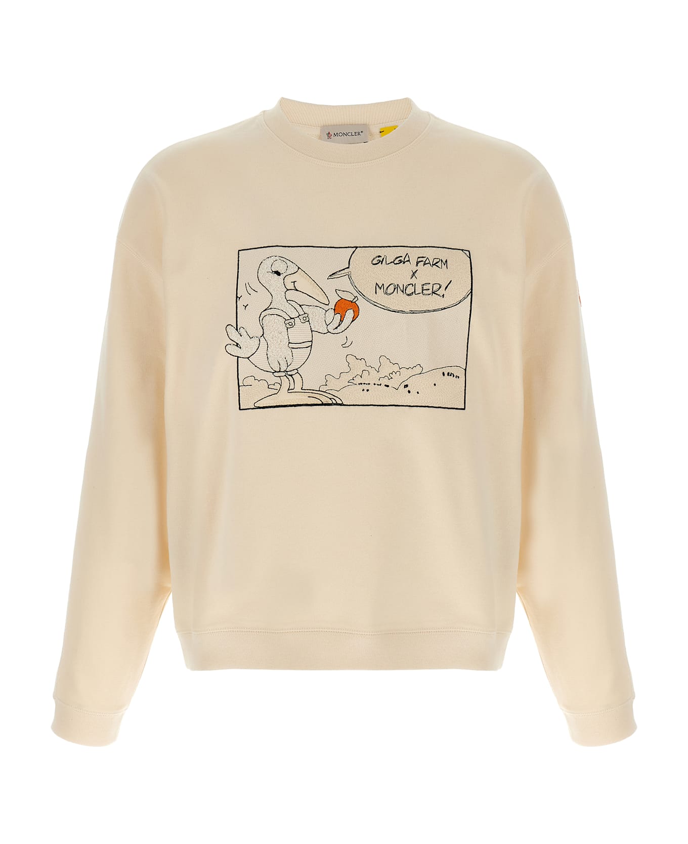 Moncler Genius Moncler X Gilga Farm Sweatshirt By Donald Glover - White
