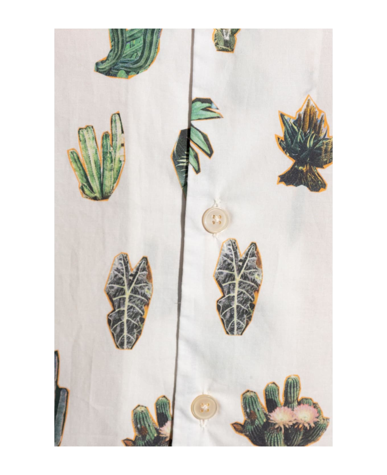 Paul Smith Ps Paul Smith Short Sleeve Shirt - White