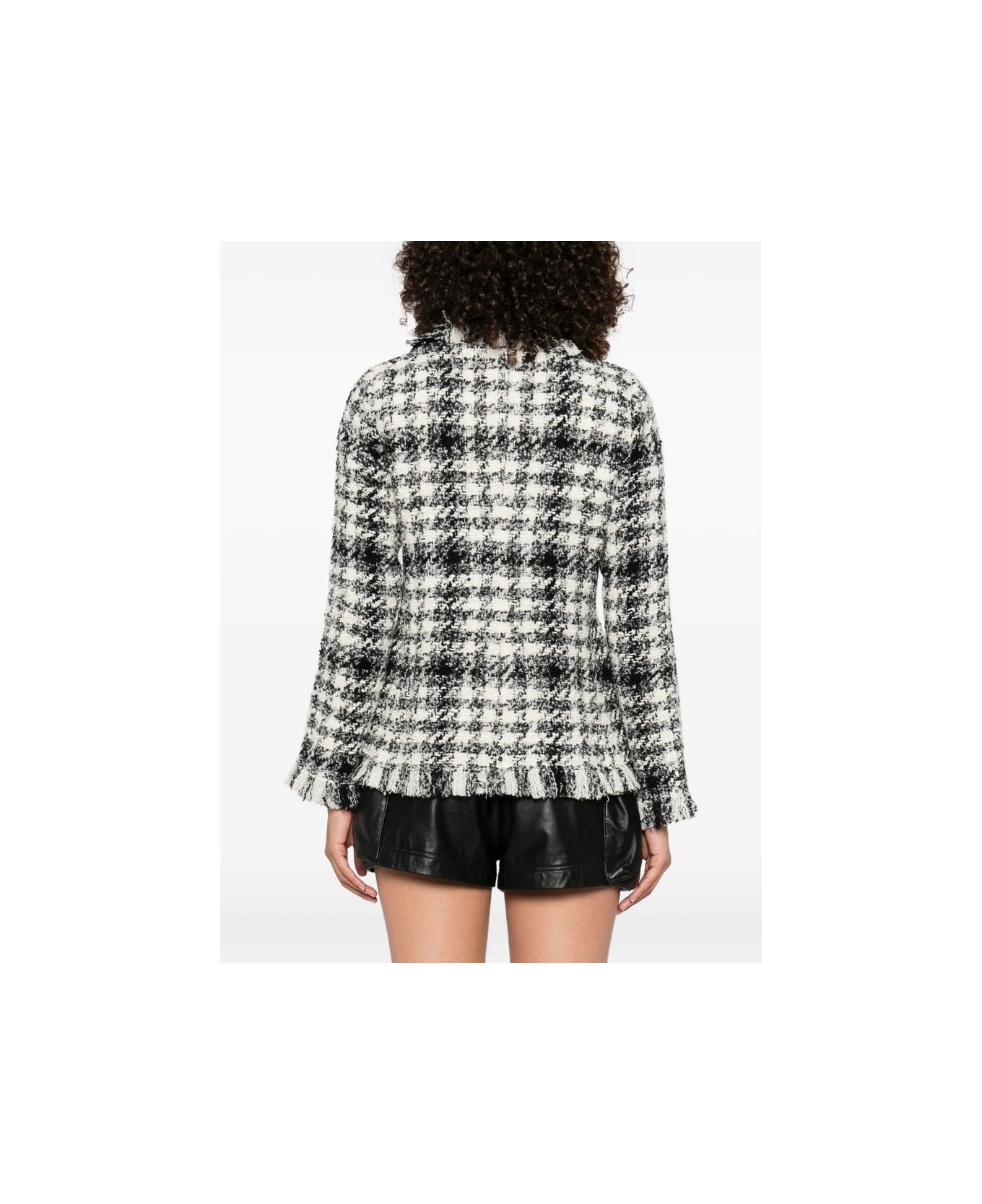 Charlott Jacket - BLACK/WHITE