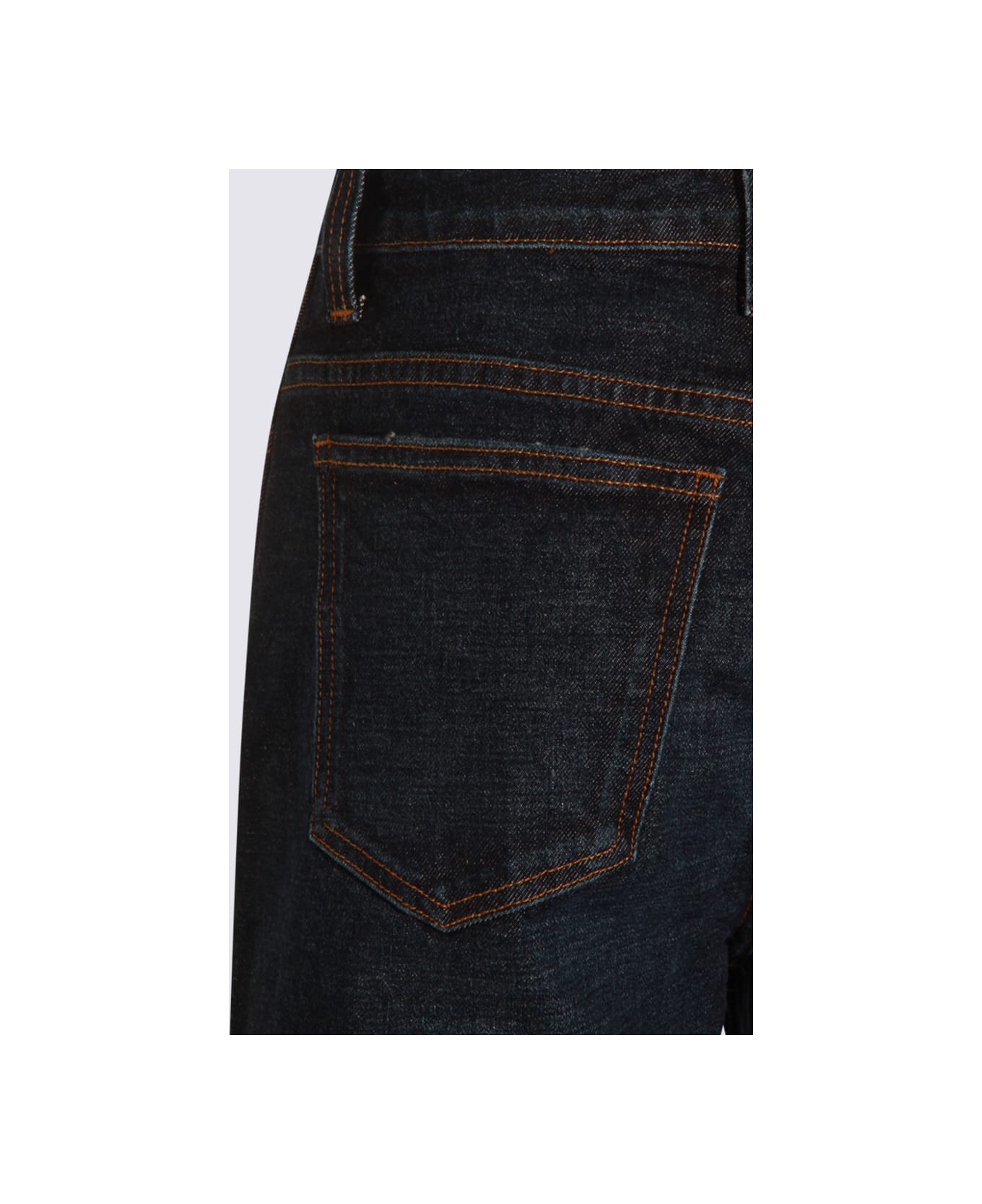 Khaite Blue Cotton Jeans - LANSING