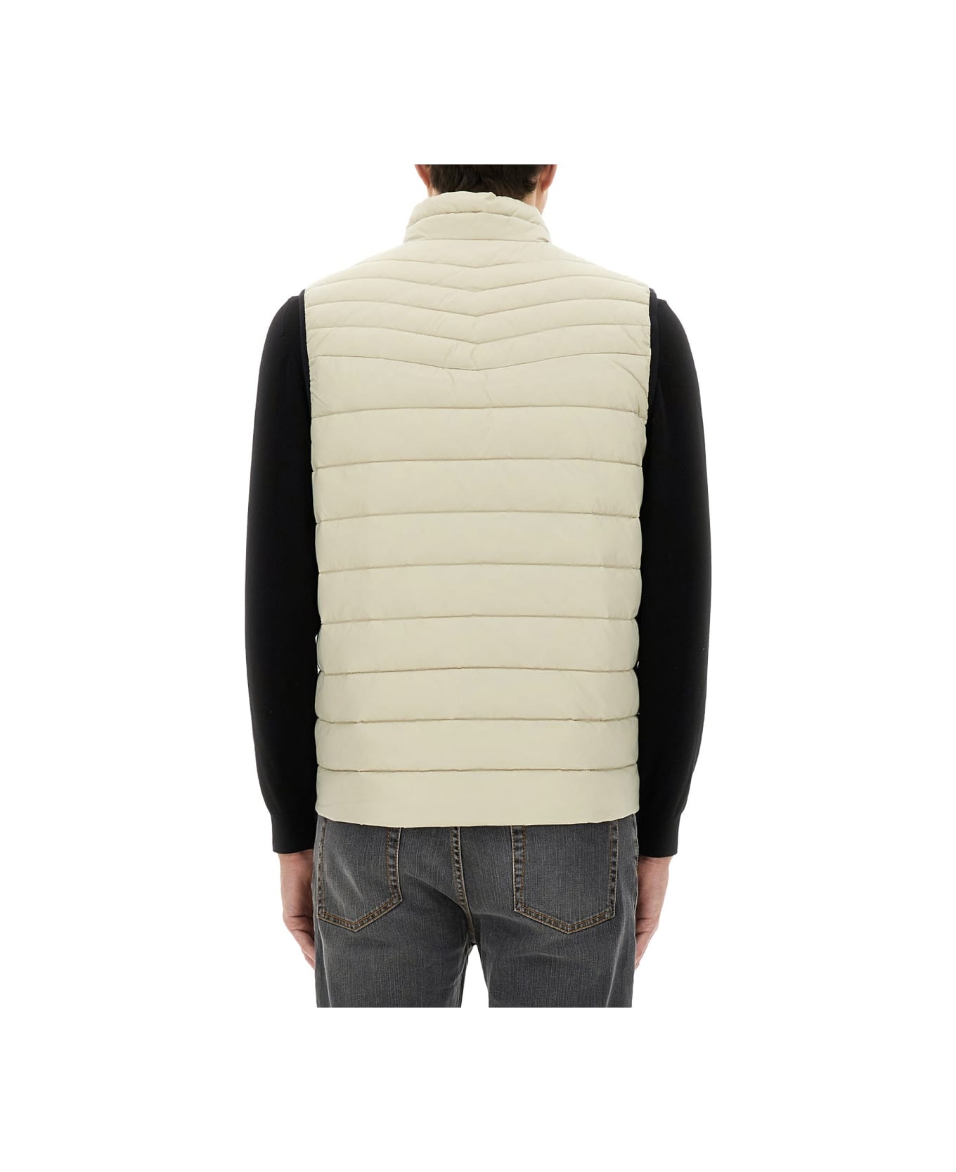 Hugo Boss Padded Vest - BEIGE