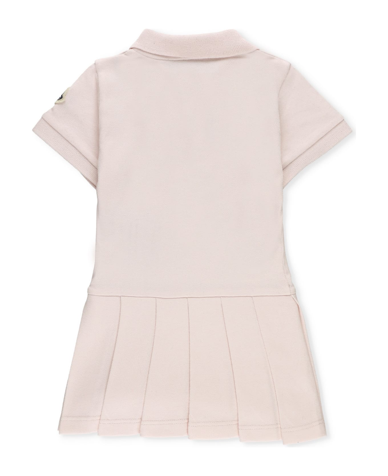 Moncler Cotton Dress - Pink ワンピース＆ドレス