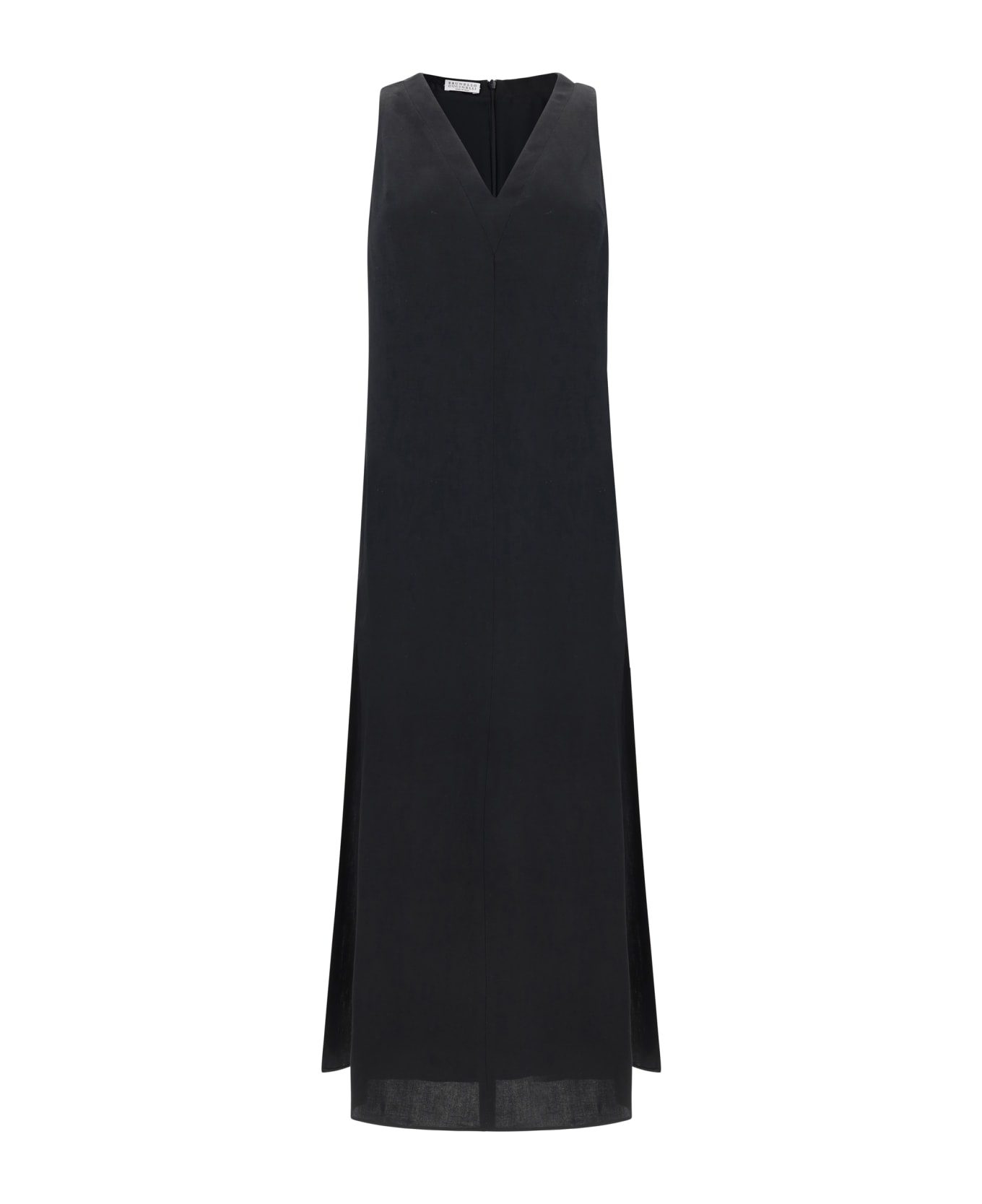 Brunello Cucinelli Long Dress - Nero ワンピース＆ドレス