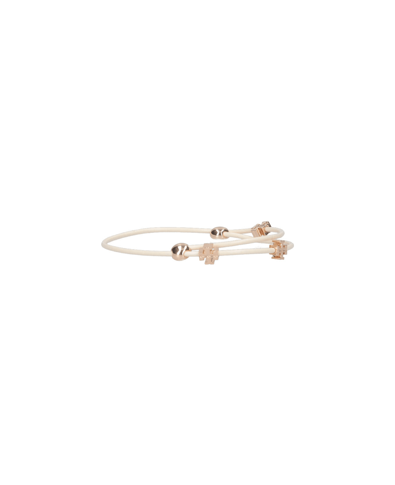 Tory Burch "kira" Sliding Bracelet - White