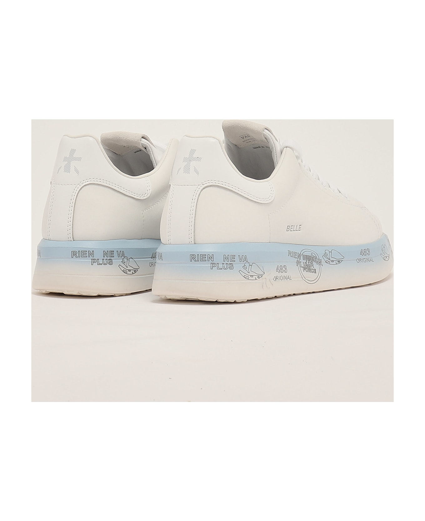 Premiata Belle Sneaker - BIANCO CELESTE