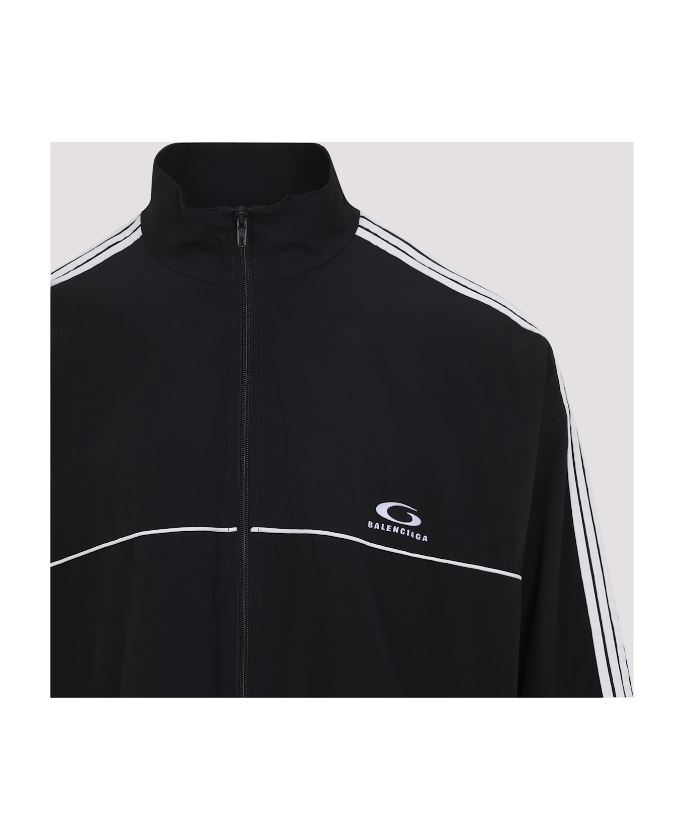 Balenciaga Large Tracksuit Jacket - BLACK ジャケット