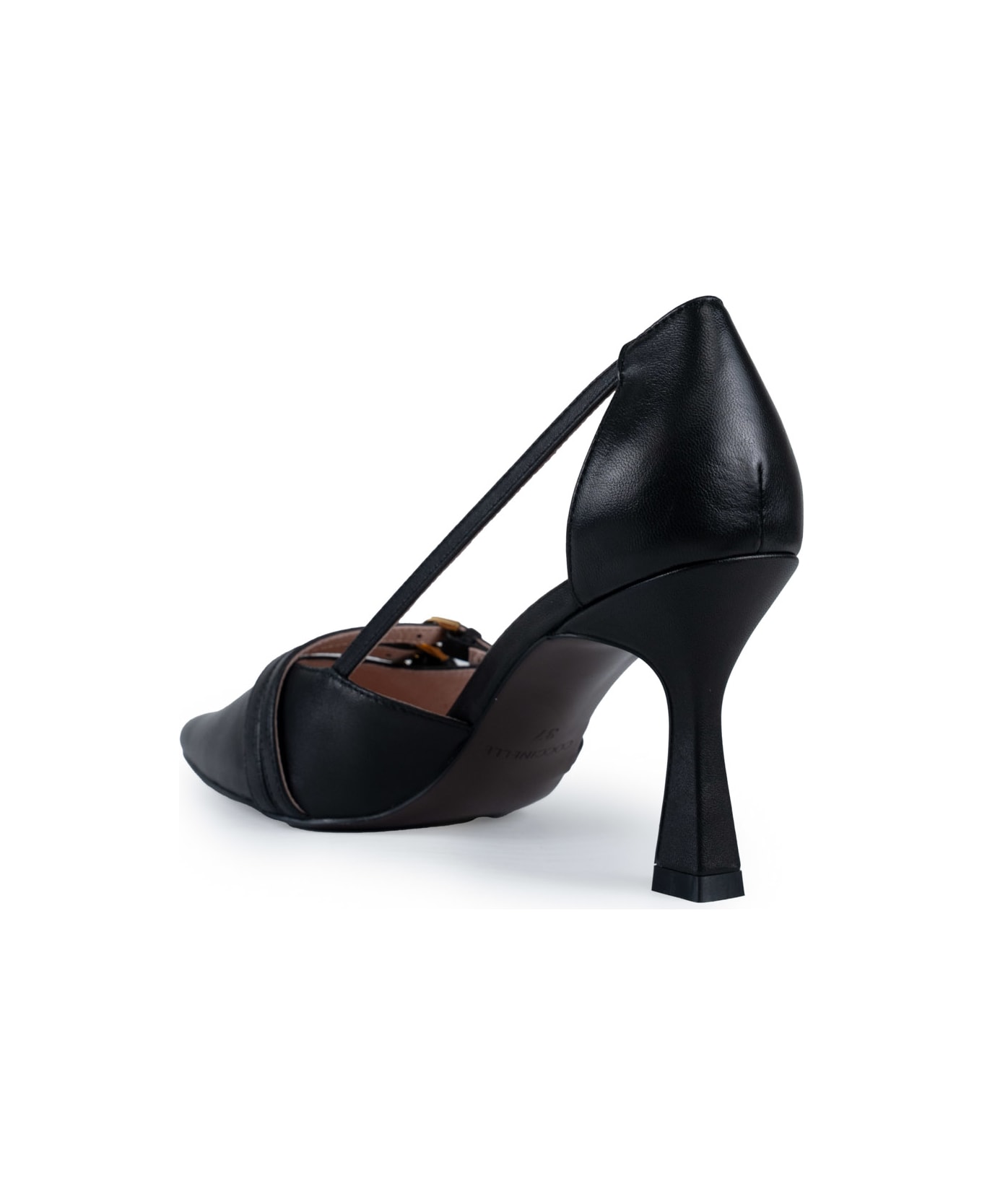 Coccinelle Fernanda Leather Pumps - Black