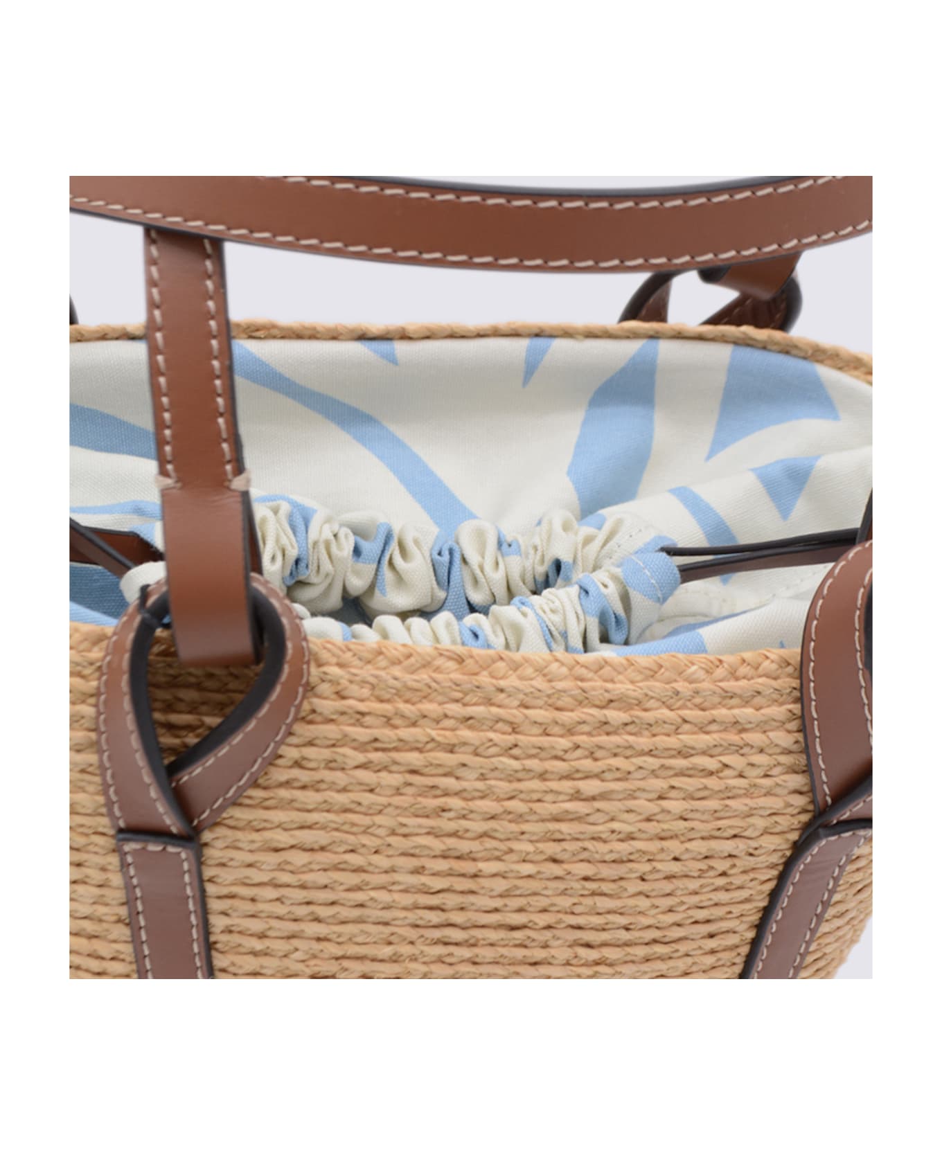 Helen Kaminski Natural Raffia Satchel
