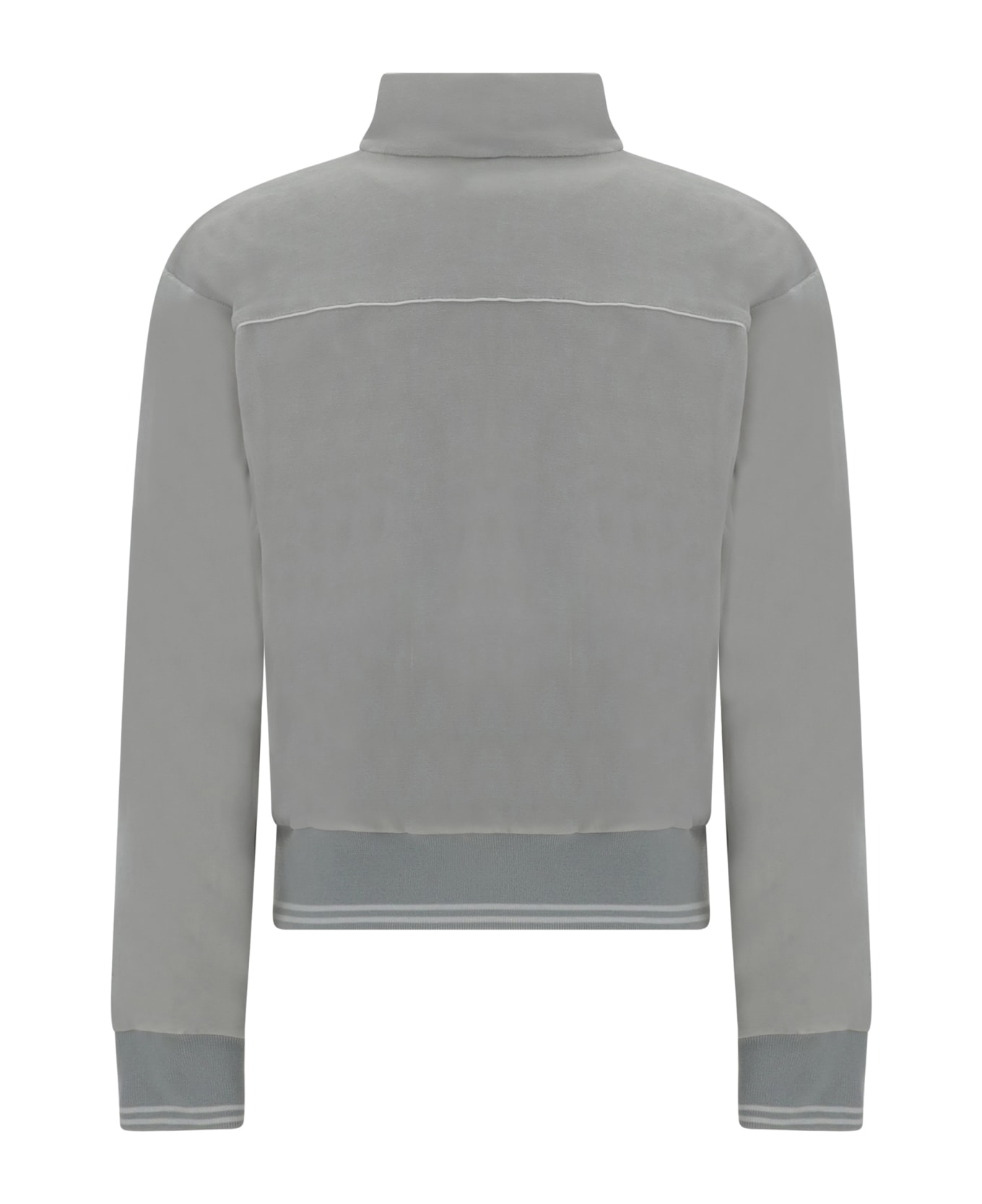 Autry Zip Sweatshirt - Velvet Grey